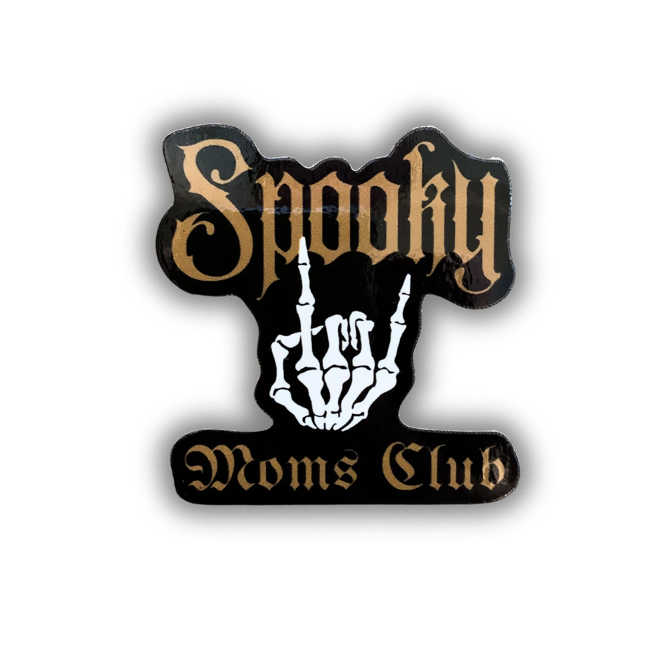 Spooky Moms Club Sticker | Vinyl Die Cut Decal - Image 2