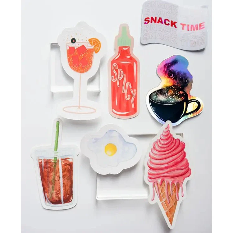 Spritz Cocktail Wine Glass Transparent Sticker - Image 8