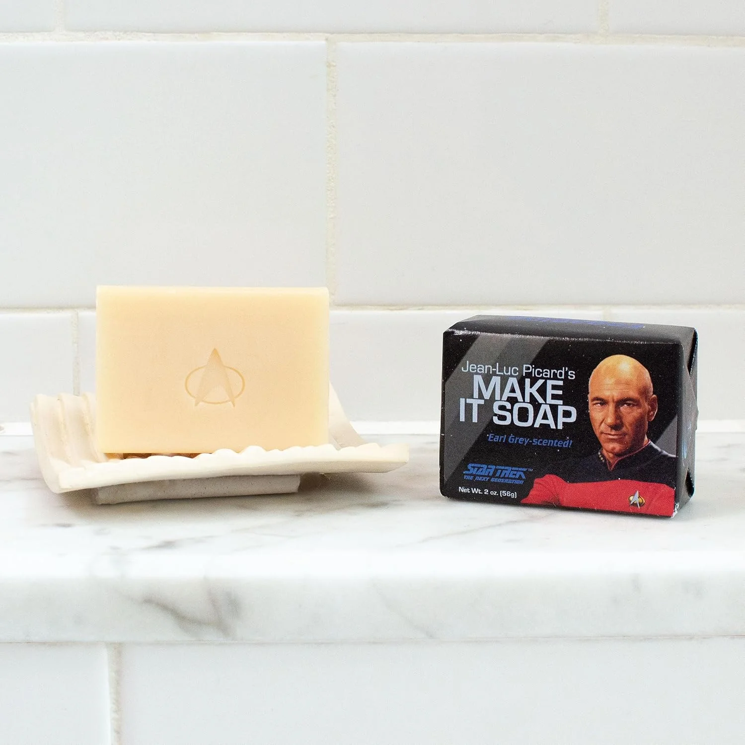 Star Trek Make it Soap! Mini Soap | Picard Themed Earl Grey Gift Soap - Image 2