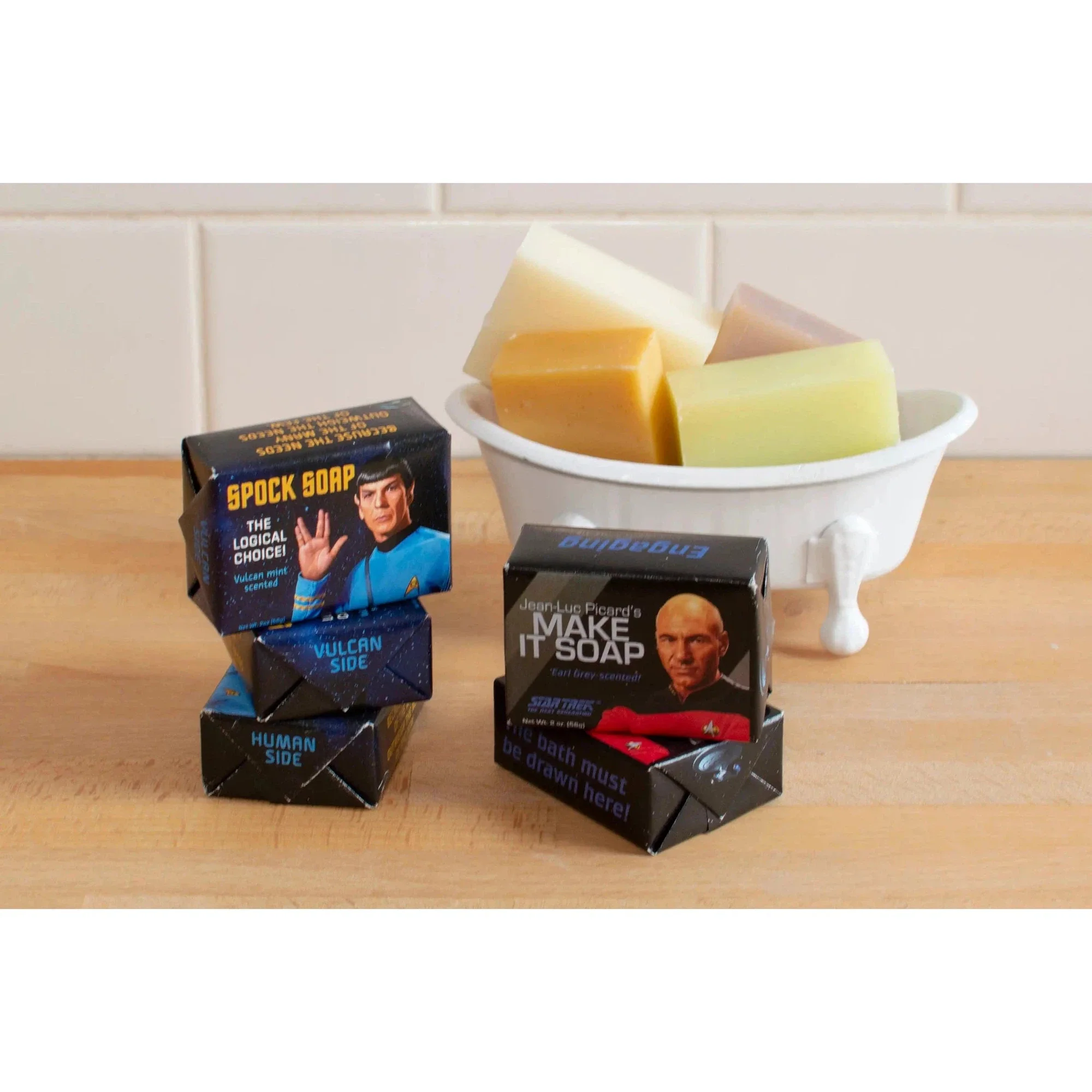 Star Trek Make it Soap! Mini Soap | Picard Themed Earl Grey Gift Soap - Image 8
