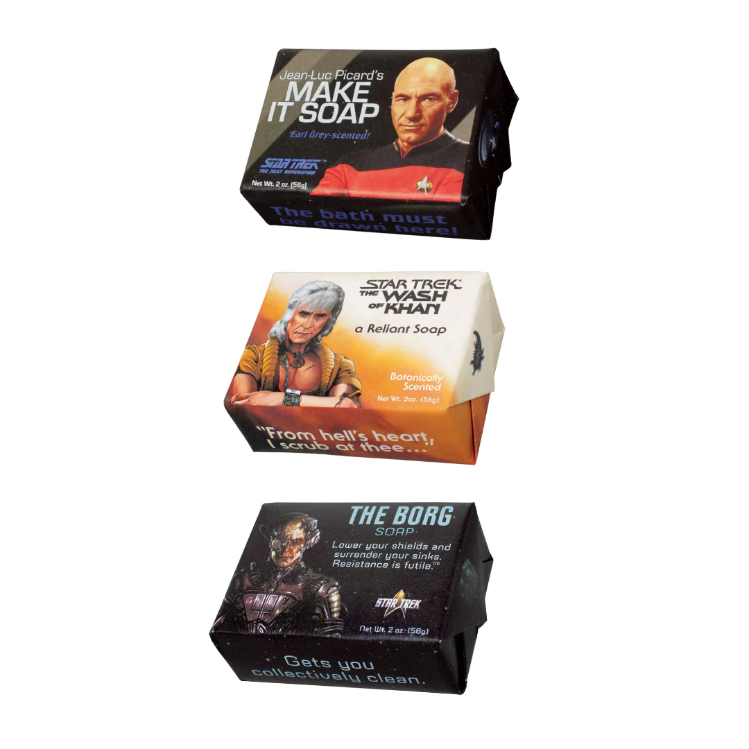 Star Trek Mini Soaps Gift Bundle | Body Bar Bath Cleanser - Image 2