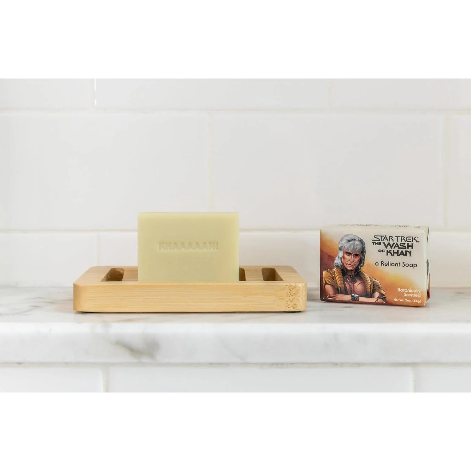 Star Trek Wash of Khan Mini Soap in Bayberry Scent | Body Bar Bath Cleanser  | 2 oz. - Image 2