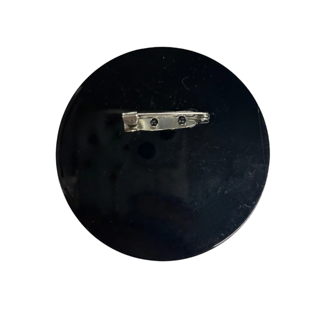 Starry Night Van Gogh Inspired Acetate Large Format Pin Brooch - Image 3