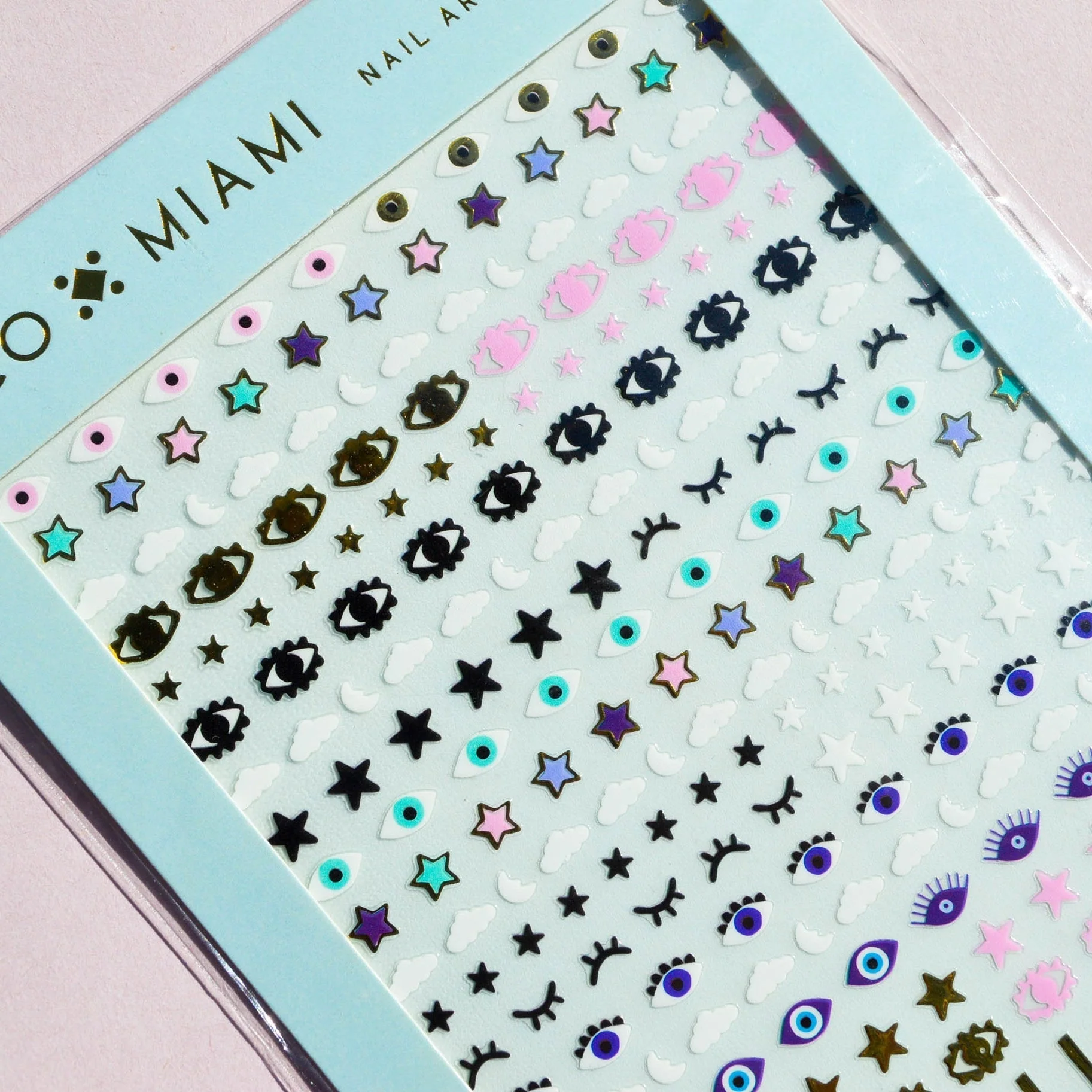 Stars In Your Eyes Nail Art Sticker Set | Vegan & Cruelty-Free | Use on Polish, Gel, or Natural Nails - Image 3