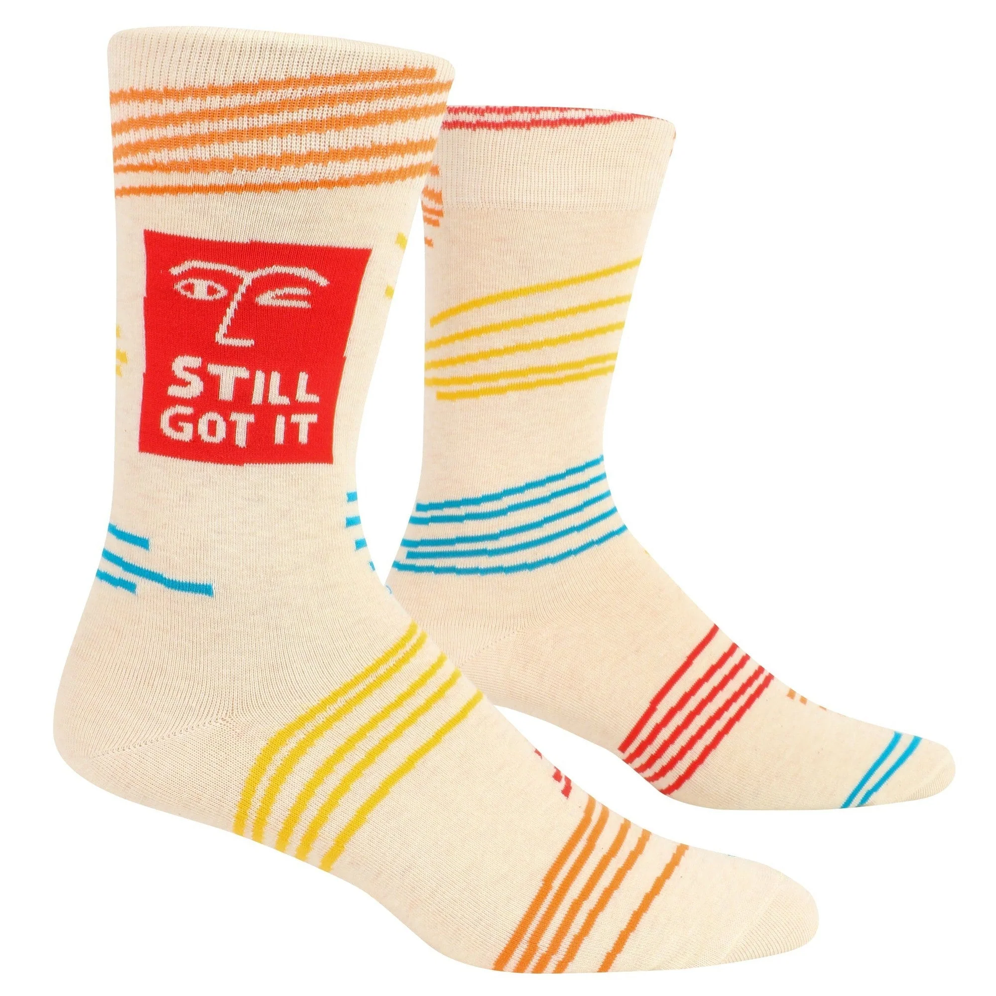 Still Got It Men's Crew Socks | BlueQ at GetBullish - Image 3