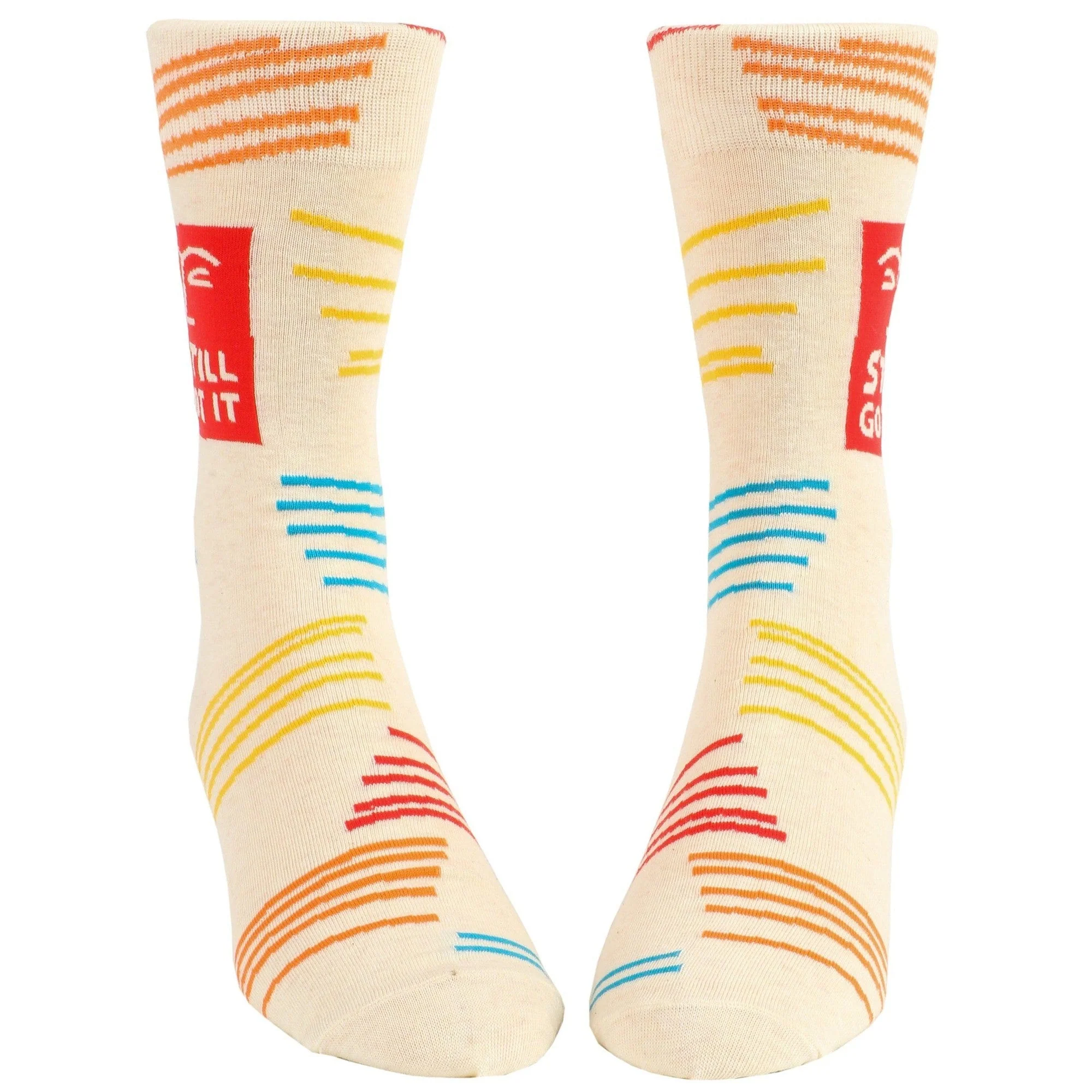 Still Got It Men's Crew Socks | BlueQ at GetBullish - Image 4