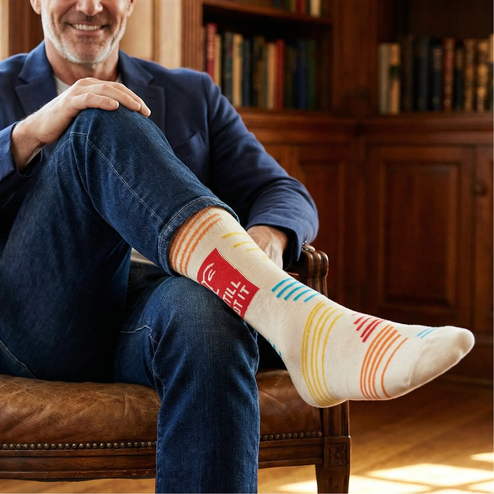Still Got It Men's Crew Socks | BlueQ at GetBullish - Image 9