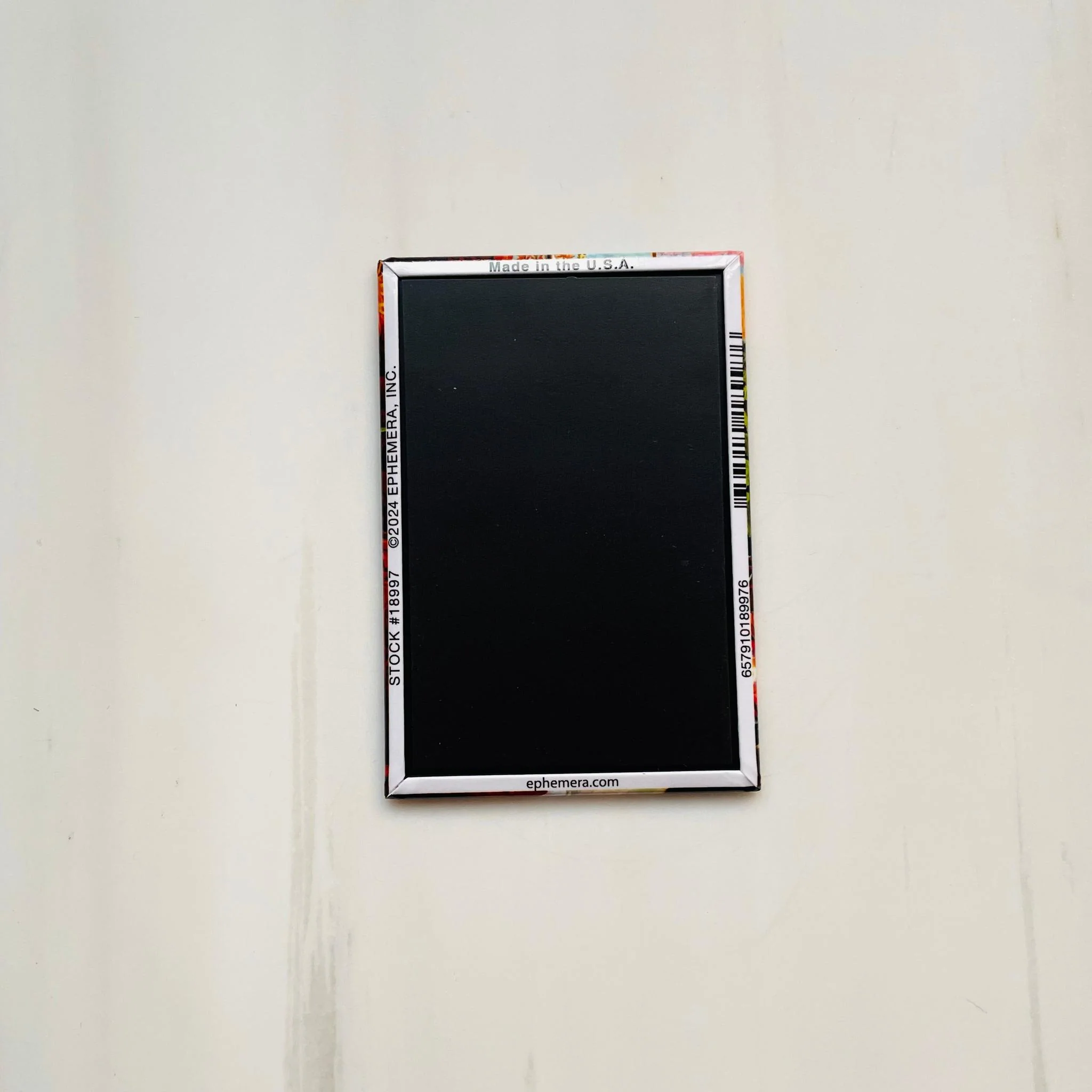 Stop Worrying About What People Think Rectangular Magnet | Refrigerator Magnetic Surface Decor - Image 3