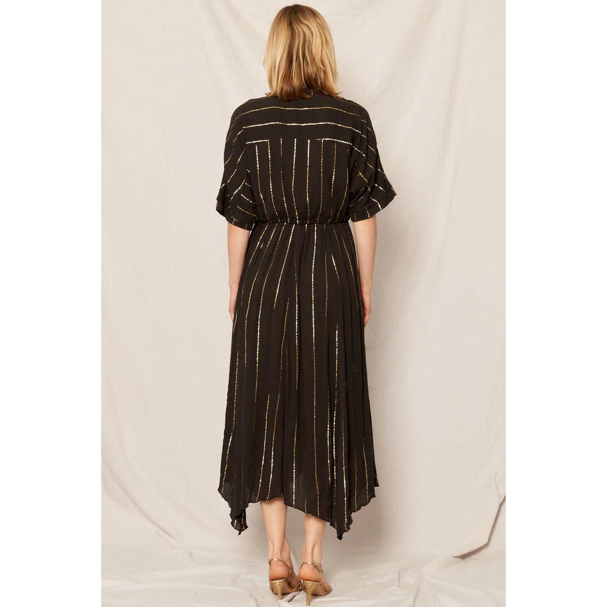 Striped Sequin Midi Dress [Sizes Small and Medium Only] - Image 5