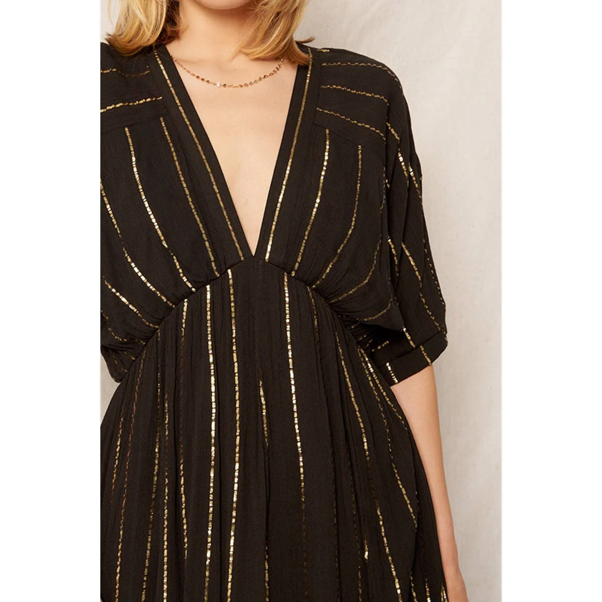 Striped Sequin Midi Dress [Sizes Small and Medium Only] - Image 6