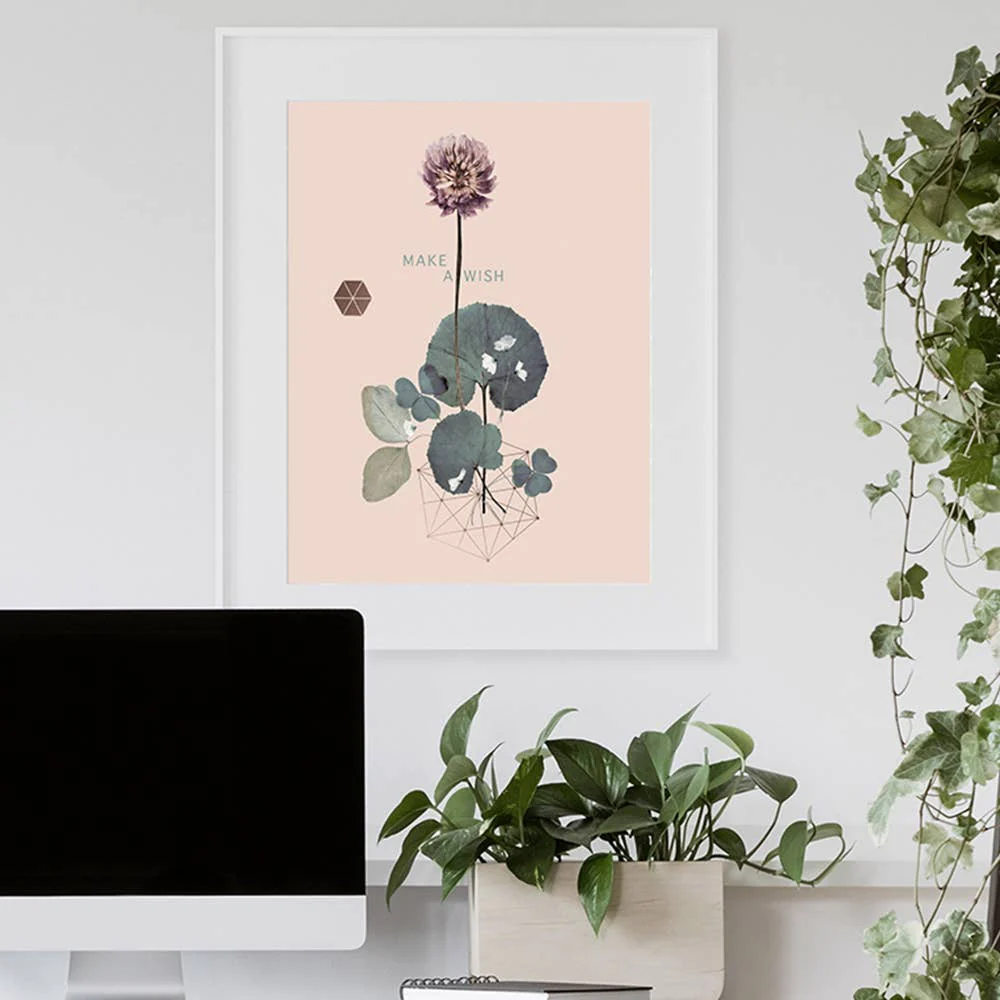 Sweet Clover 11" x 14" Art Print | Copper Details | Unframed | Gift for Her - Image 2