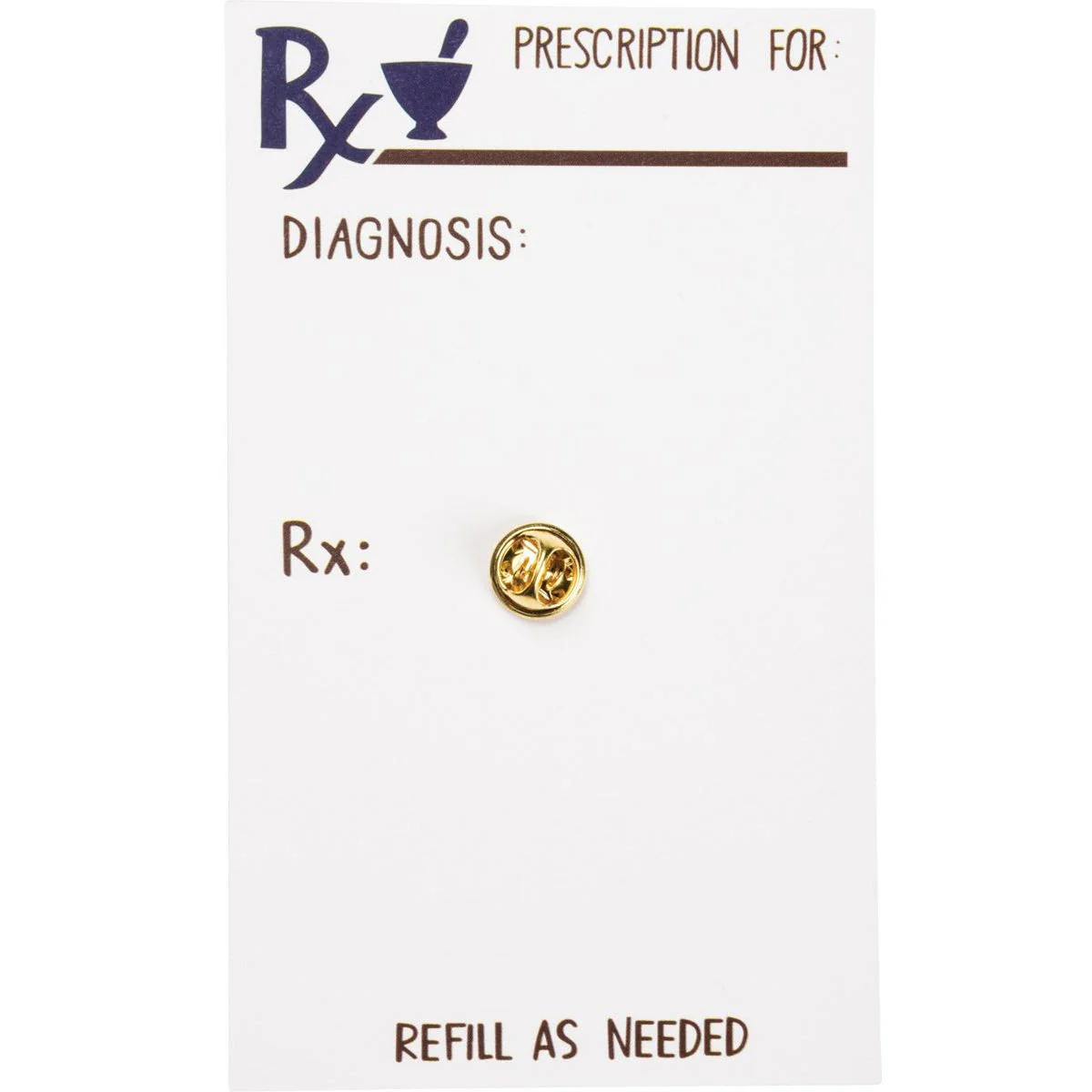 Take A Chill Pill Enamel Pin on Gift Card - Image 3