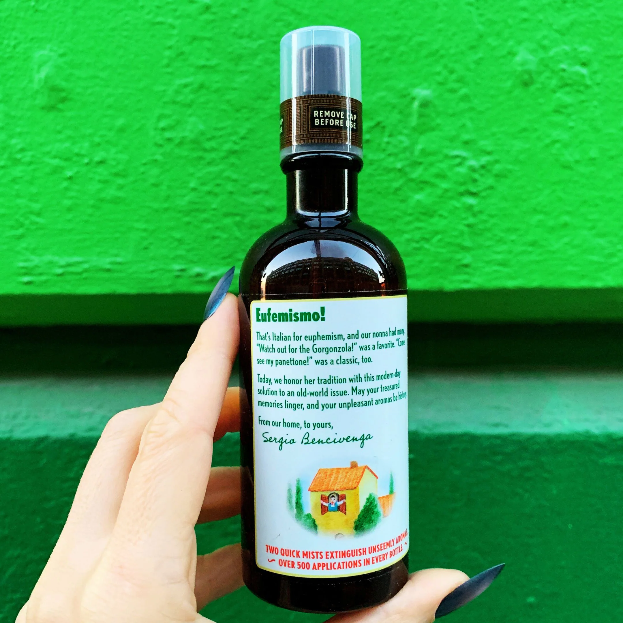 That's A Spicy Meatball Lavatory Mist in Orange and Rosewater Scent | BlueQ at GetBullish - Image 5