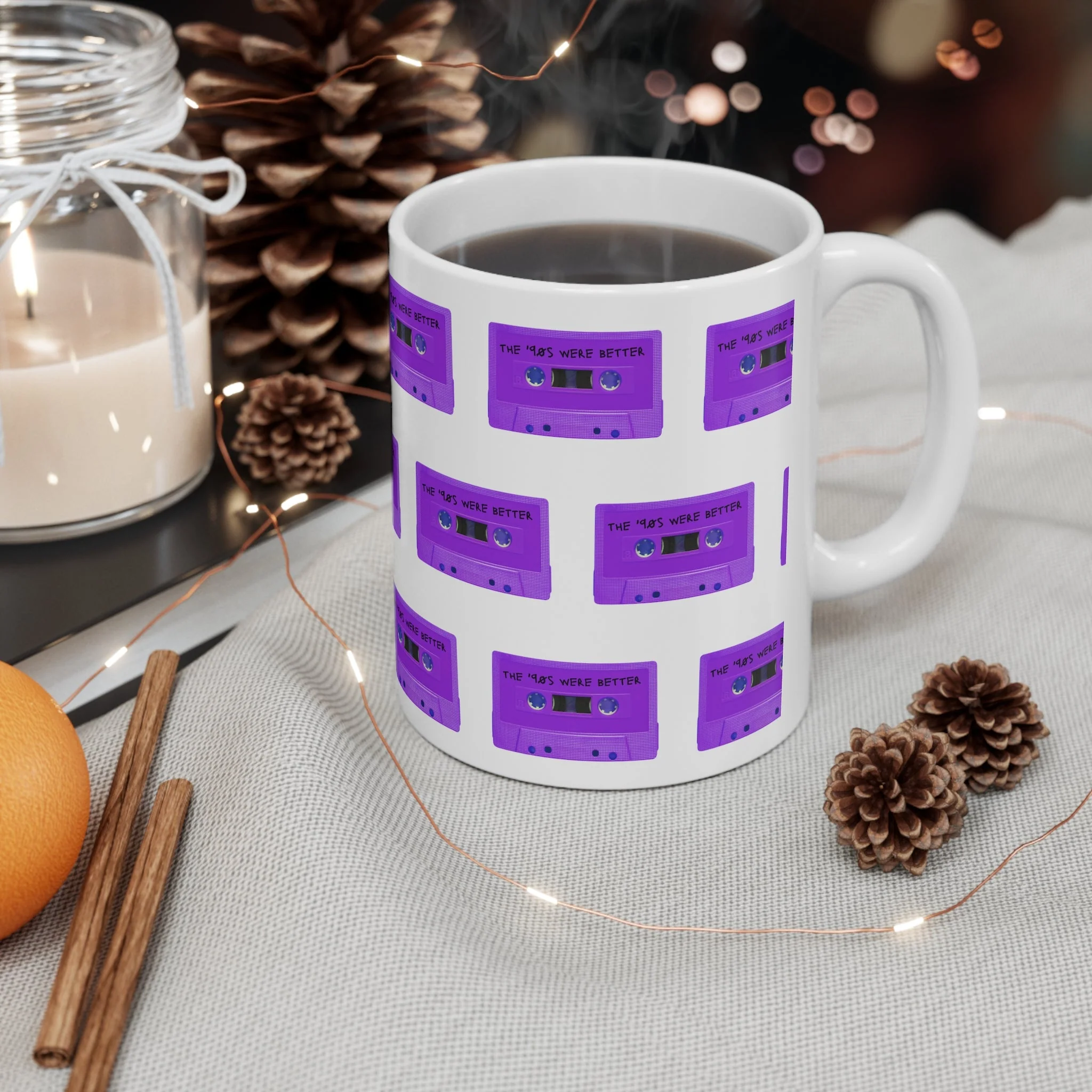 The '90s Were Better Cassette Tape Ceramic Mug 11oz - Image 5