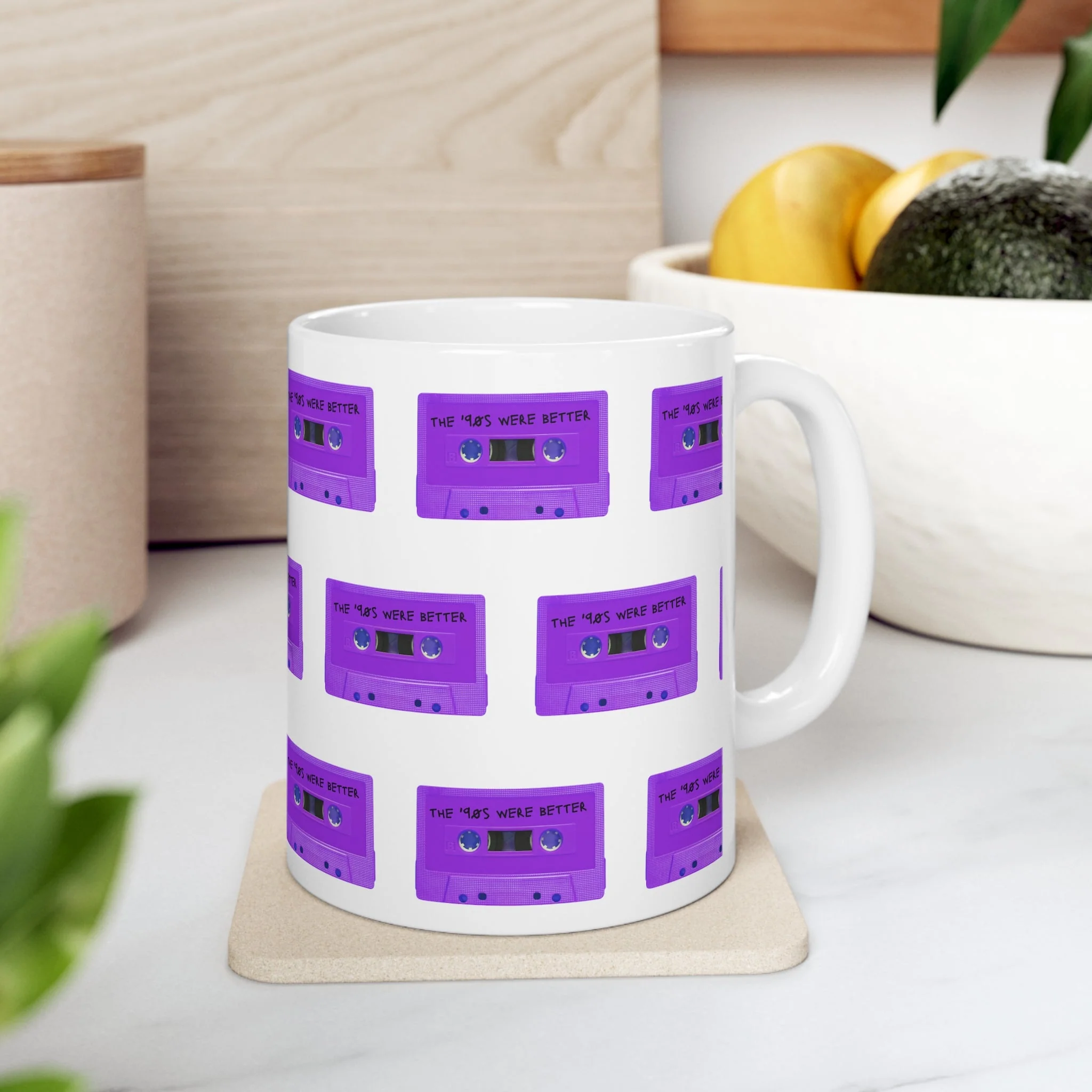 The '90s Were Better Cassette Tape Ceramic Mug 11oz - Image 7