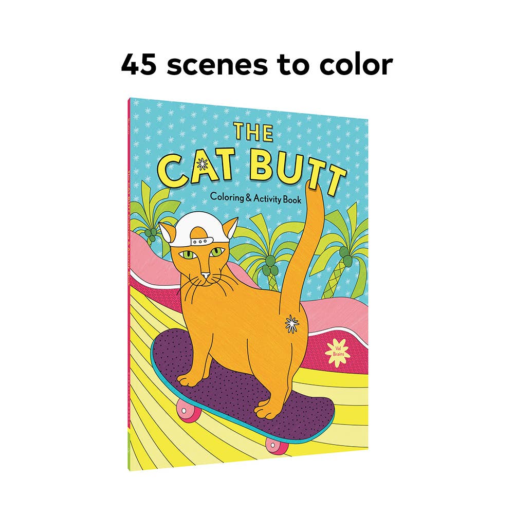 The Cat Butt Coloring and Activity Book | Gift for Cat Lovers - Image 3
