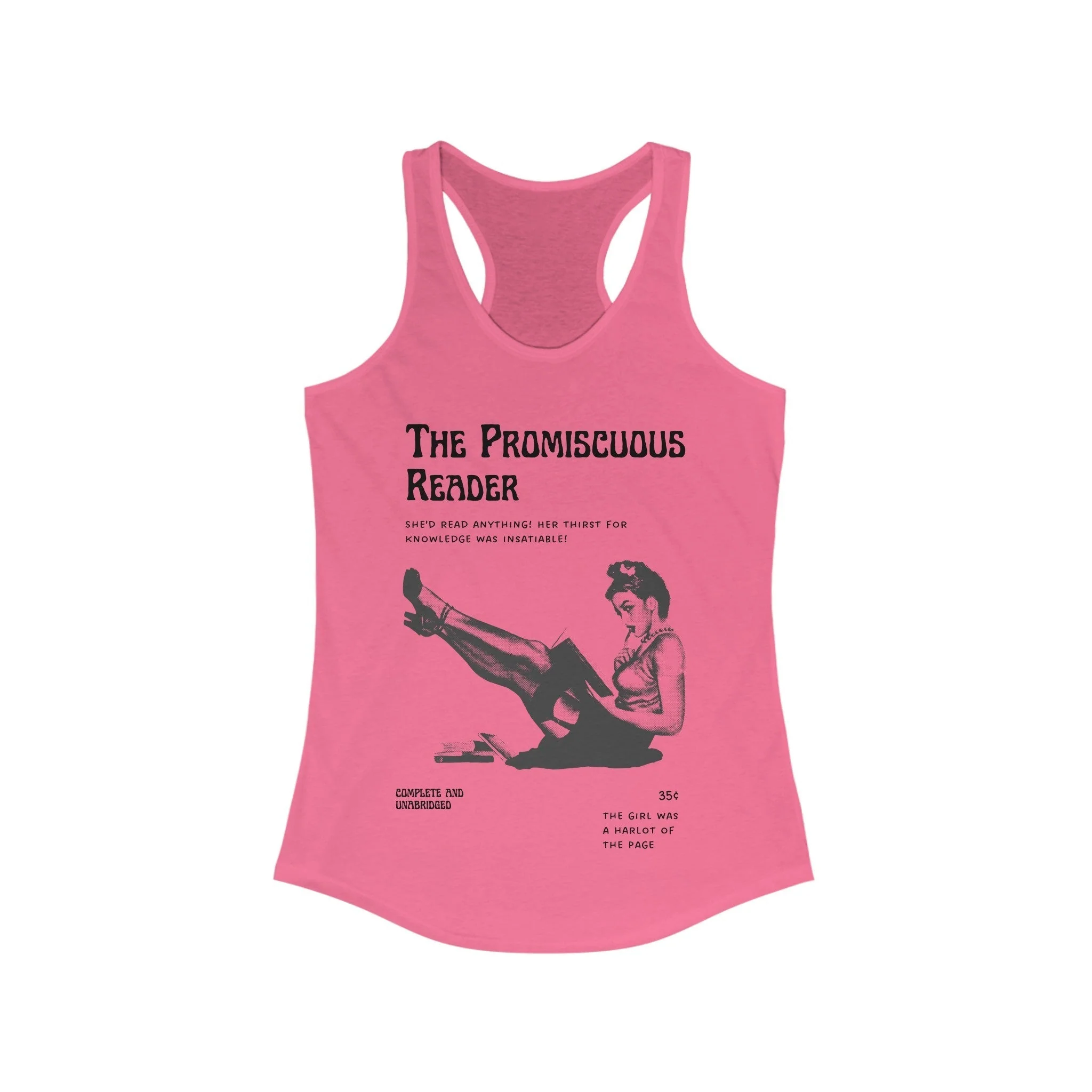 The Promiscuous Reader Women's Ideal Racerback Tank - Image 5