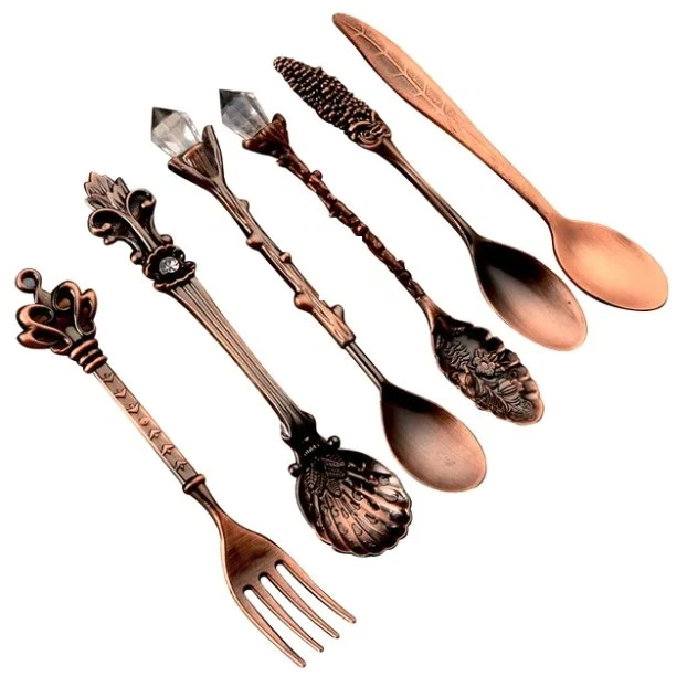 The Queen's Royal Beverage Spoons and Itty-Bitty Fork (2 Color Options) - Image 3