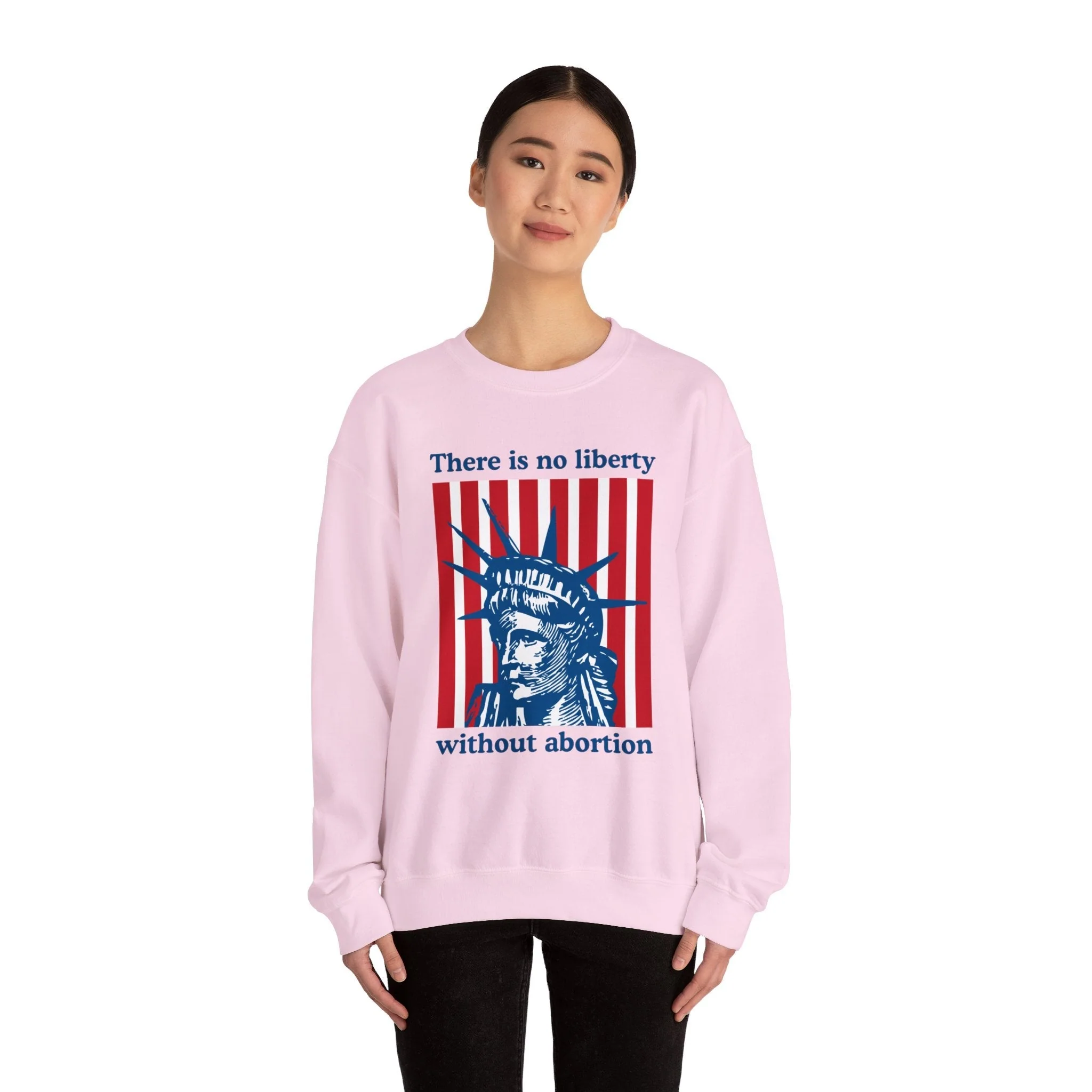 There is No Liberty Without Abortion Unisex Heavy Blend™ Crewneck Sweatshirt (Sizes S-5X) - Image 19