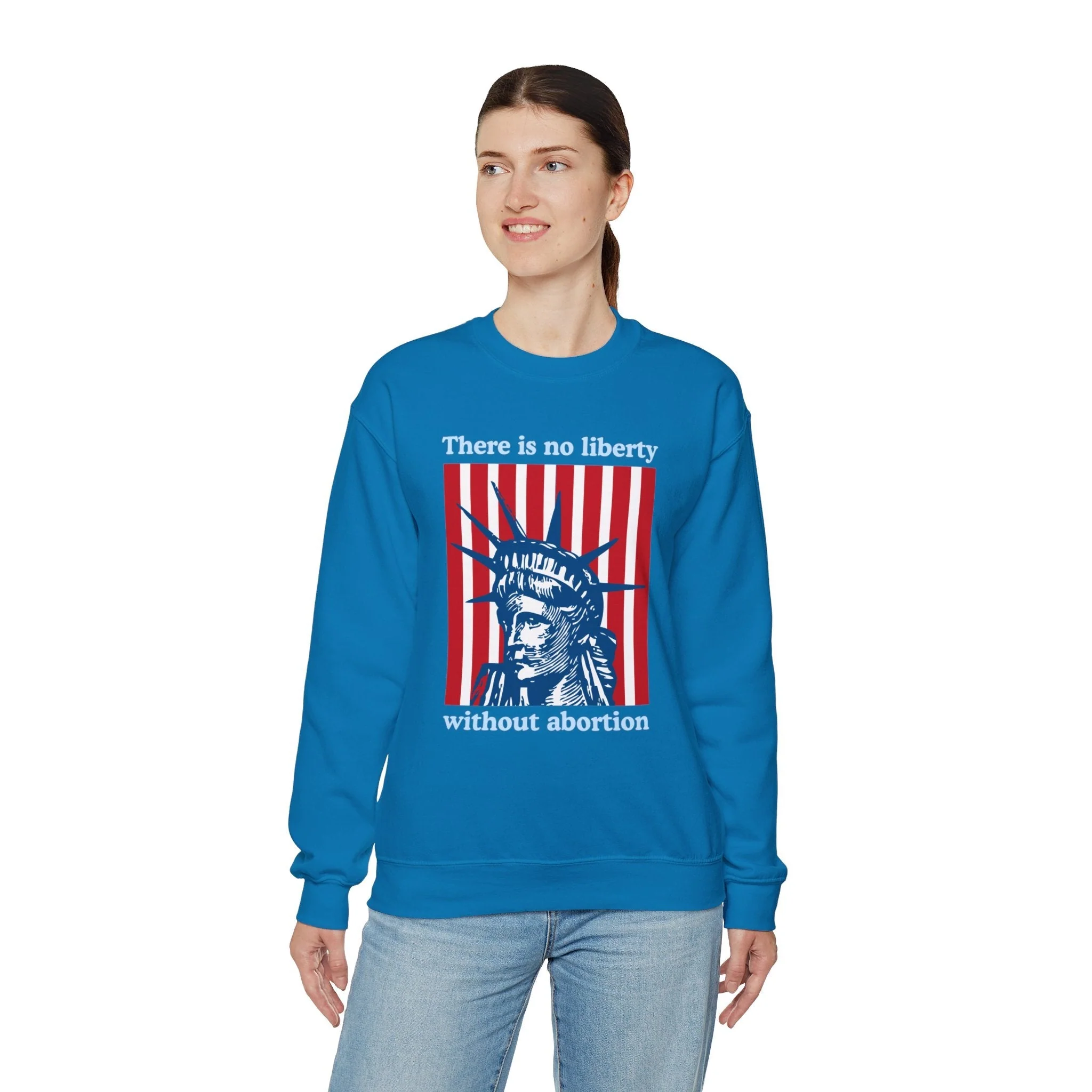 There is No Liberty Without Abortion Unisex Heavy Blend™ Crewneck Sweatshirt (Sizes S-5X) - Image 27