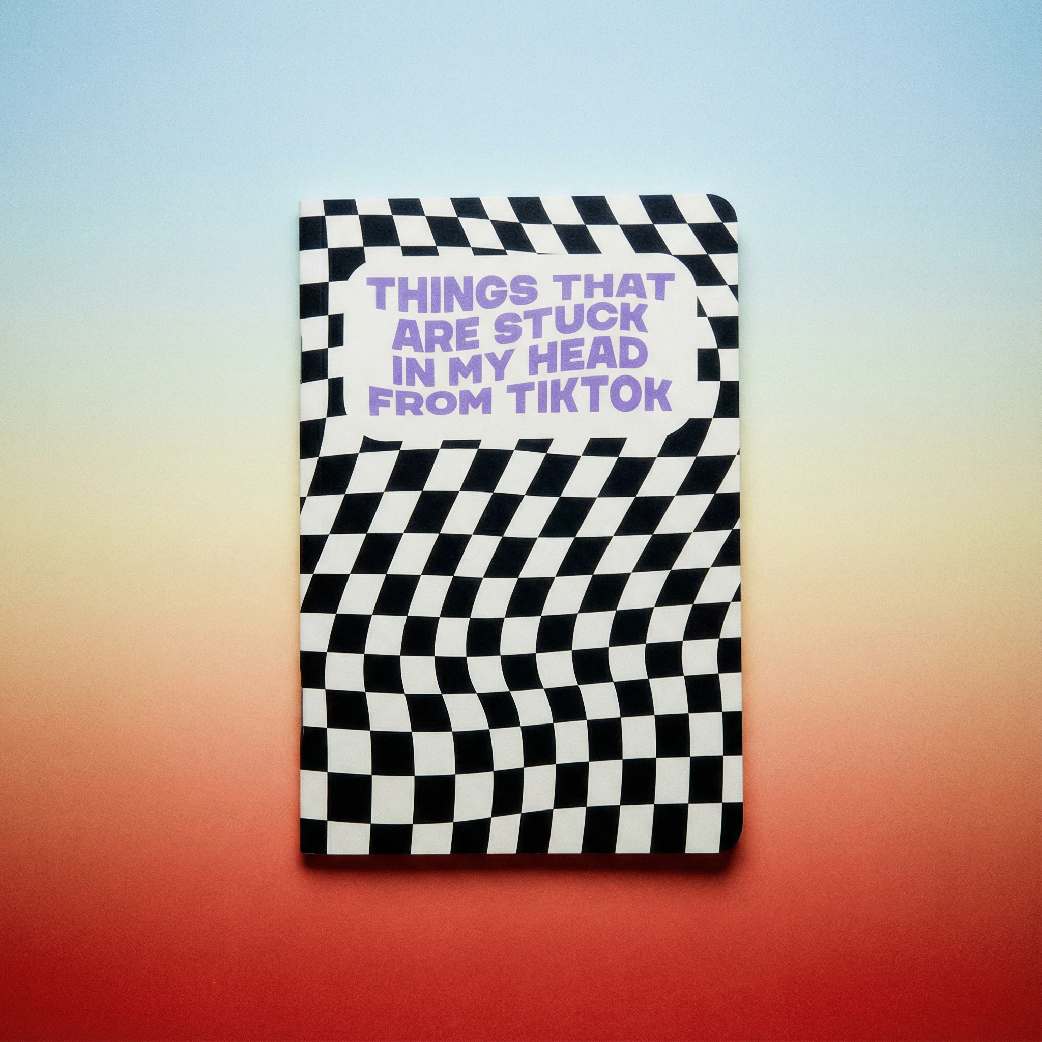 Things from TikTok Pocket Journal | Mini Notebook | 40 Pages