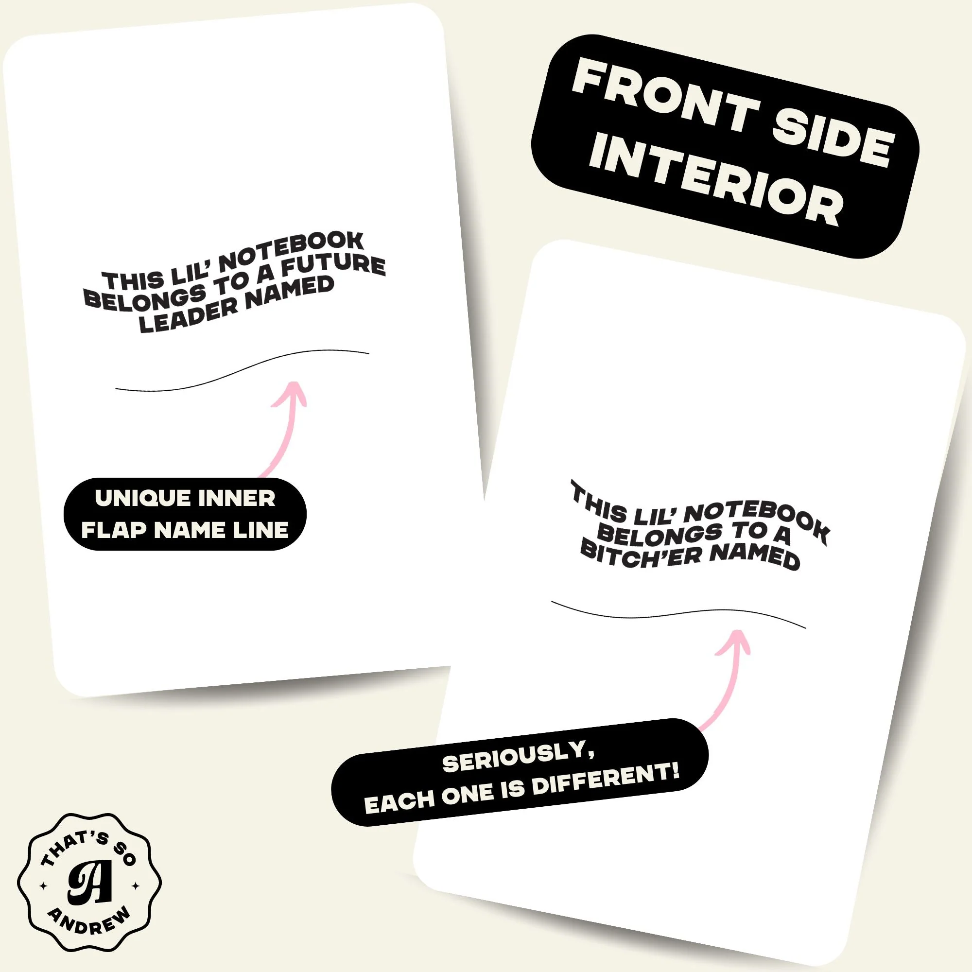 Things from TikTok Pocket Journal | Mini Notebook | 40 Pages - Image 3