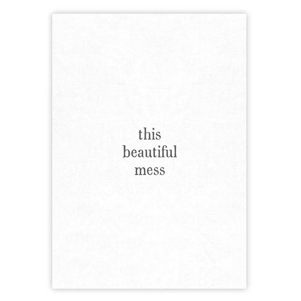 This Beautiful Mess Tea Towel Thirsty Boy Dish Towel | Cotton Flour Sack Kitchen Towel | 30" x 30" - Image 2