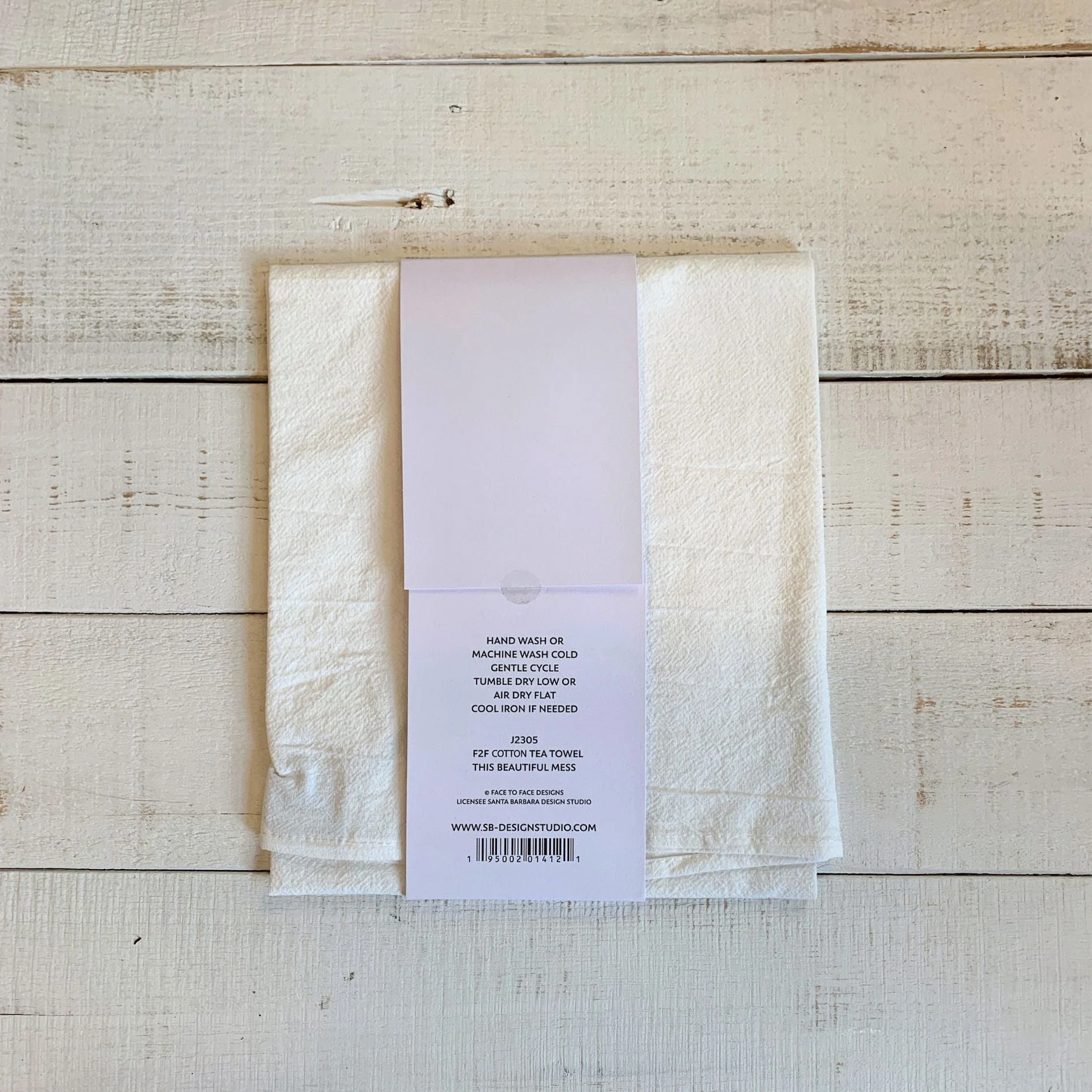 This Beautiful Mess Tea Towel Thirsty Boy Dish Towel | Cotton Flour Sack Kitchen Towel | 30" x 30" - Image 5