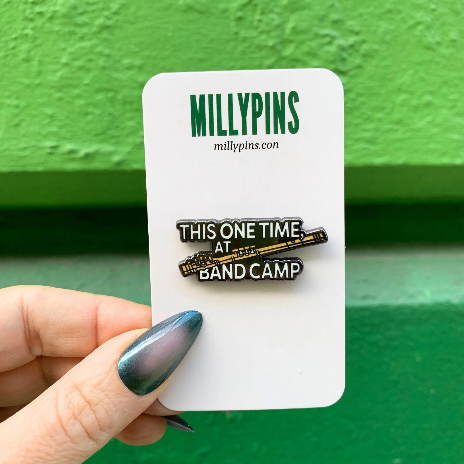 This One Time At Band Camp (American Pie) Enamel Pin - Image 3