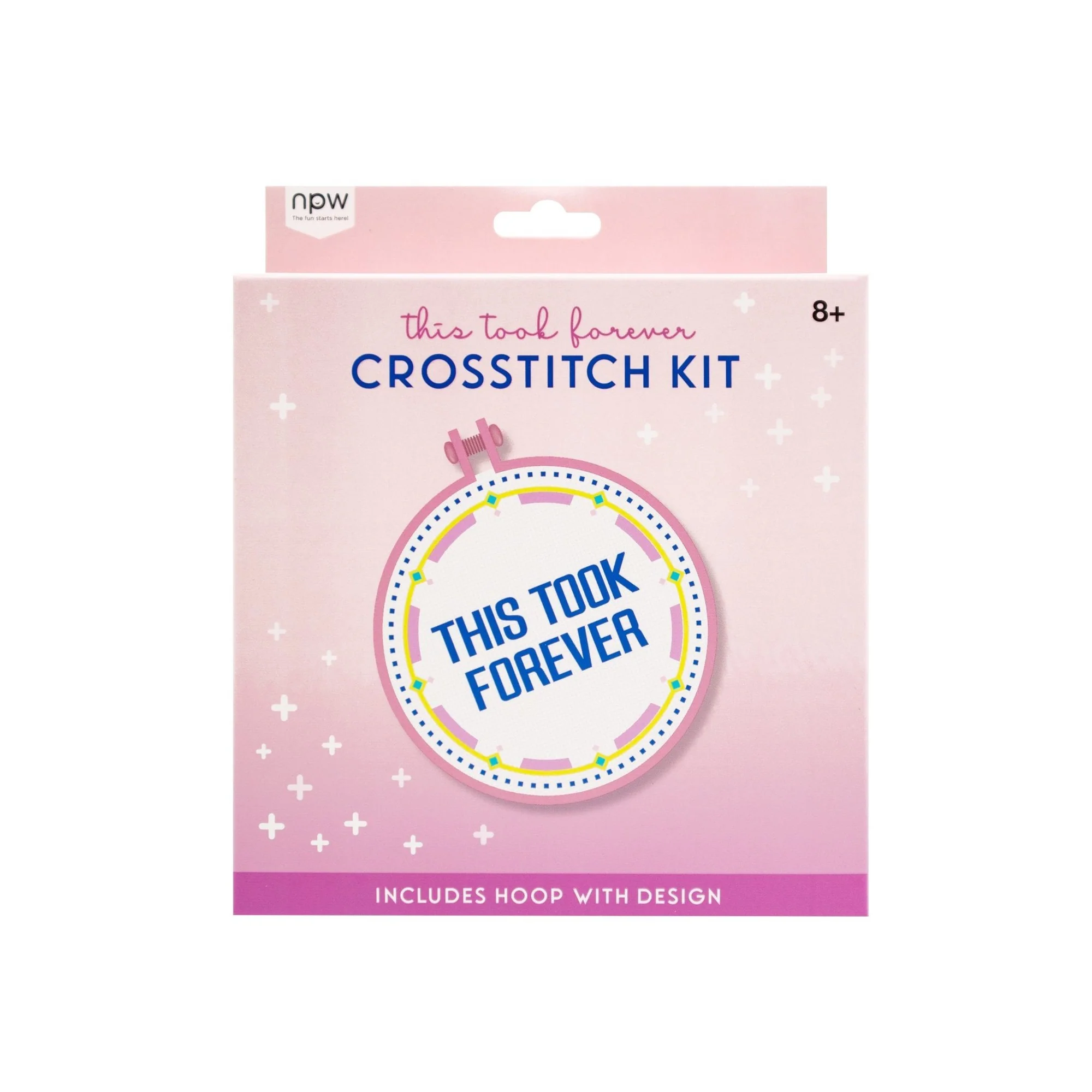 This Took Forever Sarcastic Cross Stitch Kit - Image 3