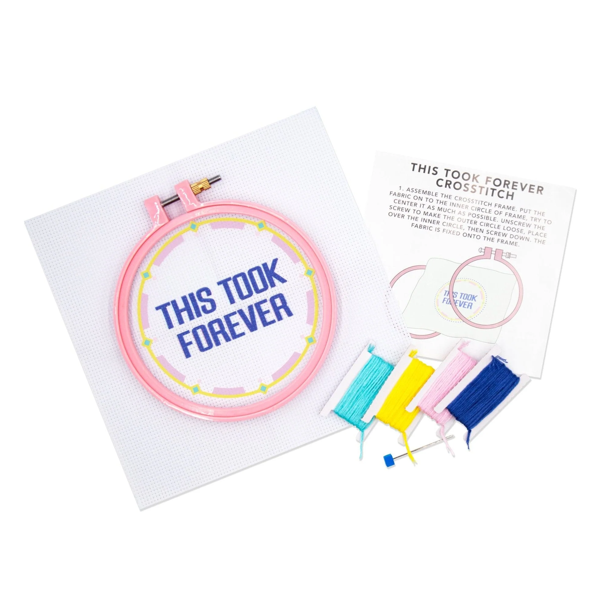 This Took Forever Sarcastic Cross Stitch Kit - Image 4