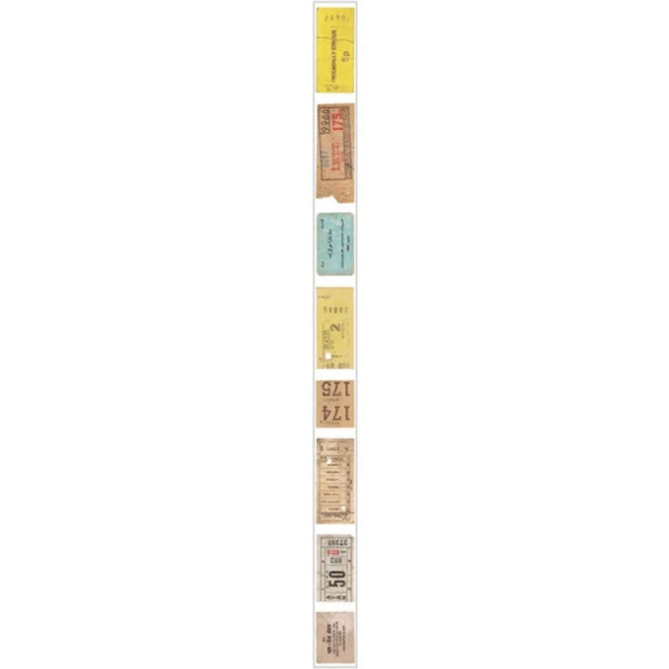 Ticket Stub Washi Tape | Gift Wrapping and Craft Tape - Image 2