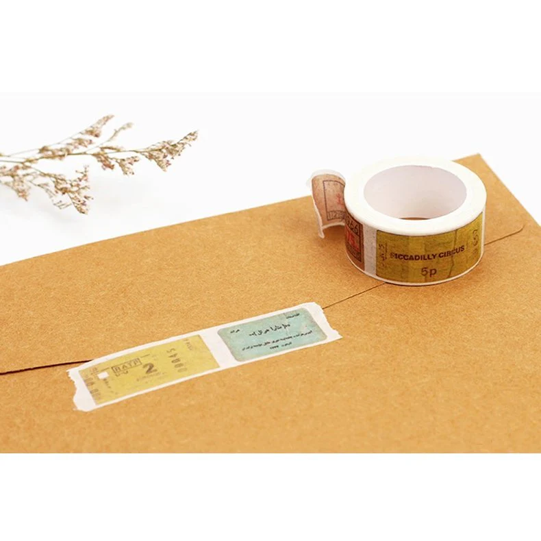 Ticket Stub Washi Tape | Gift Wrapping and Craft Tape - Image 4
