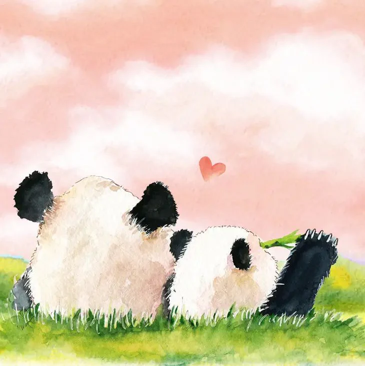 To My Panda-stic Mom Panda Greeting Card | Funny Mother's Day Card - Image 3