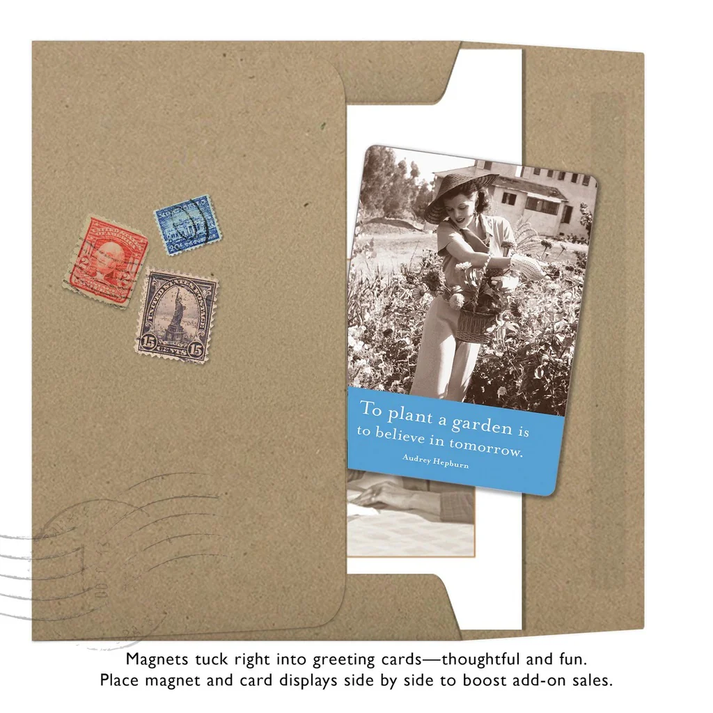 Last Call! To Plant A Garden Is To Believe In Tomorrow Rectangle Magnet - Image 3
