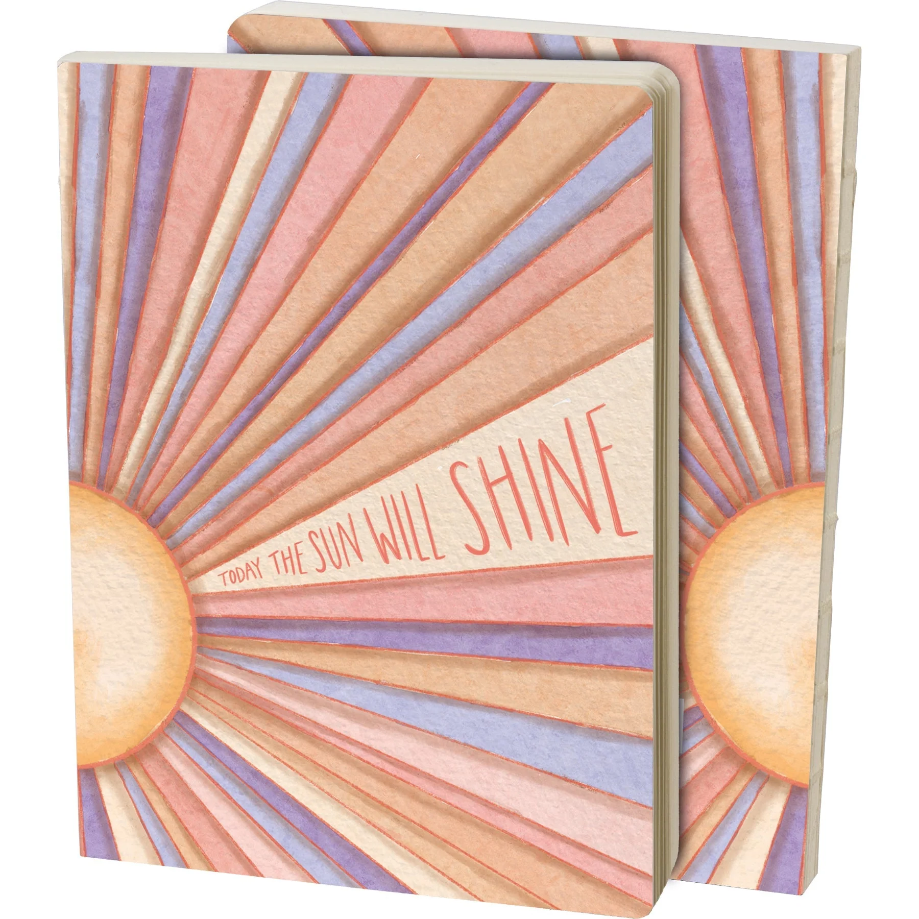 Today The Sun Will Shine Journal | Double-Sided Sun Artwork Design Notebook - Image 2