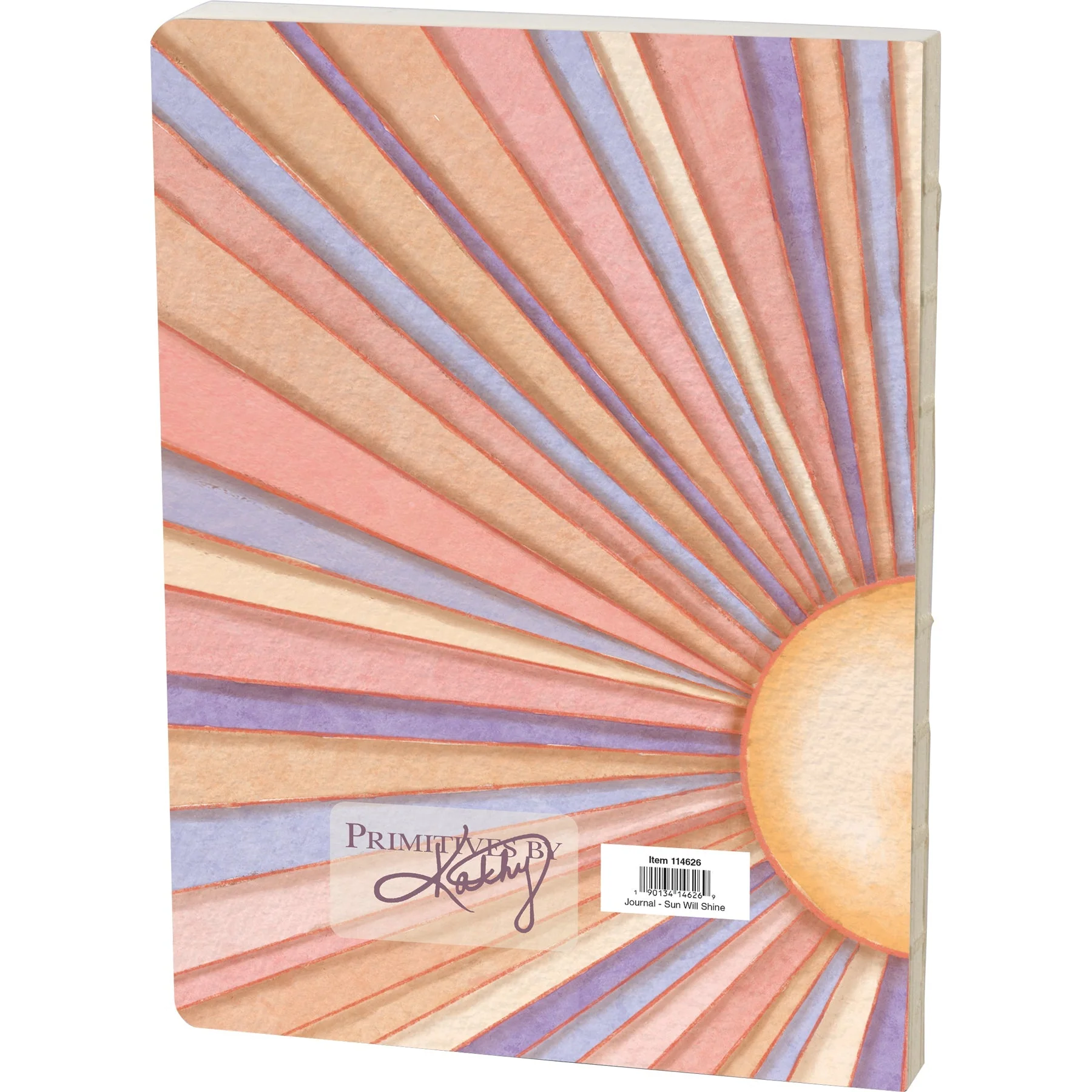 Today The Sun Will Shine Journal | Double-Sided Sun Artwork Design Notebook - Image 4