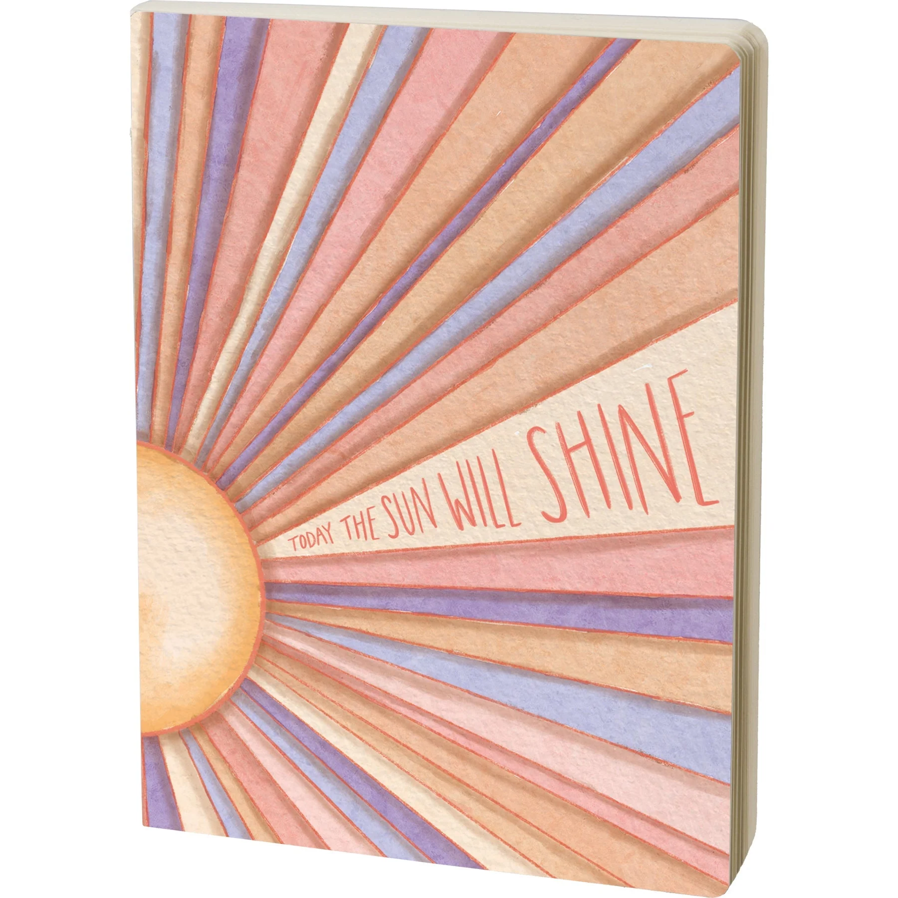 Today The Sun Will Shine Journal | Double-Sided Sun Artwork Design Notebook - Image 5