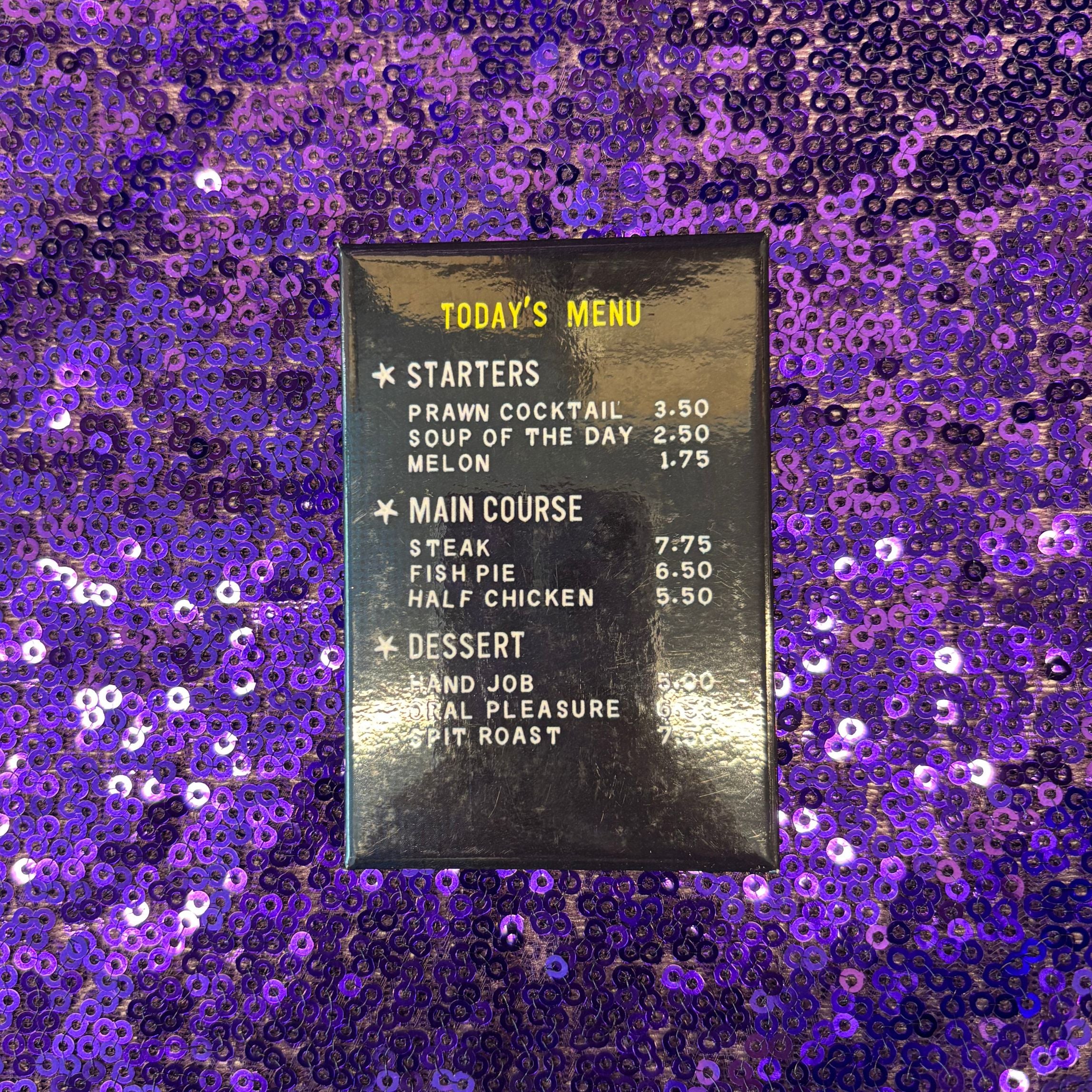 Today's Menu X-Rated Refrigerator Magnet - Image 2