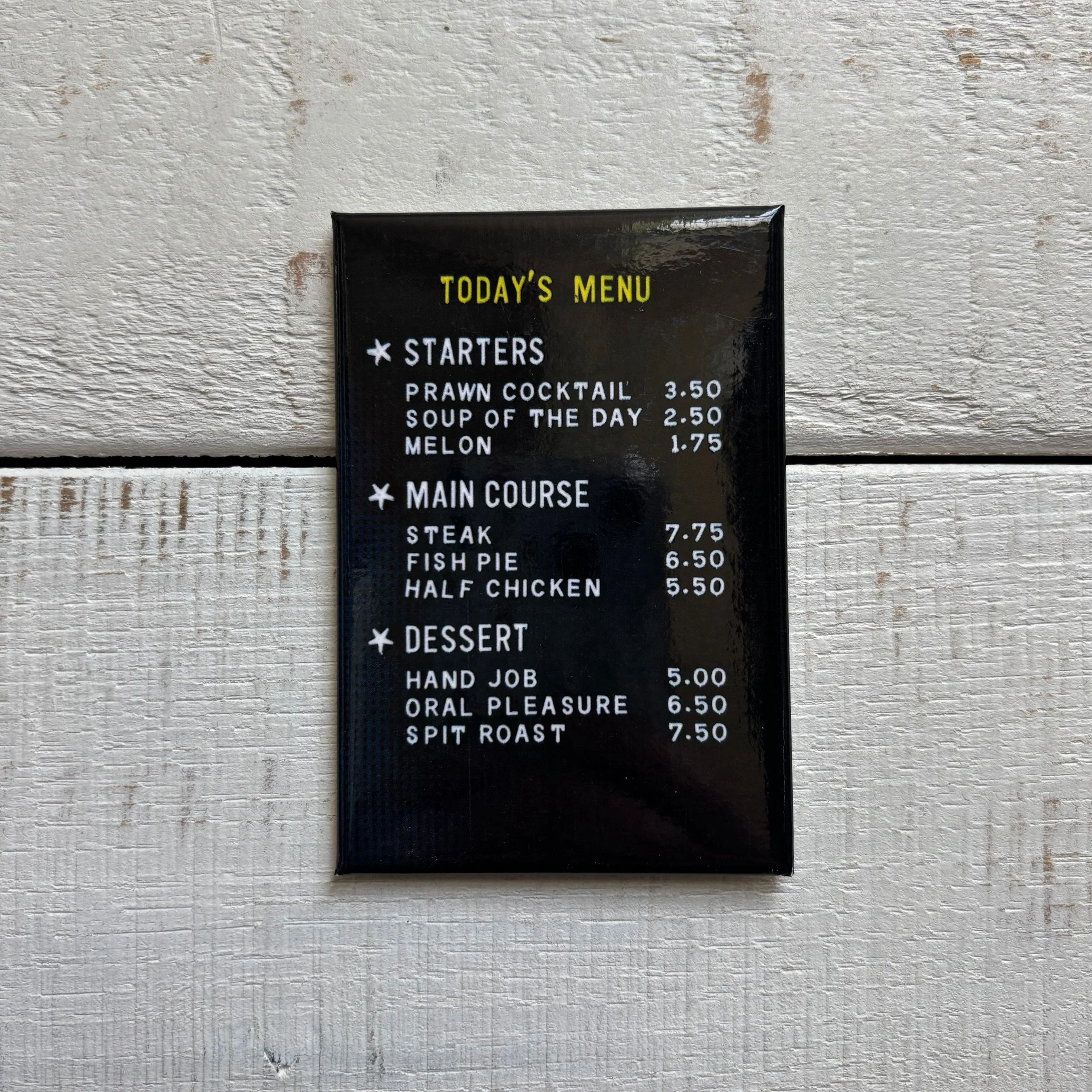 Today's Menu X-Rated Refrigerator Magnet - Image 4