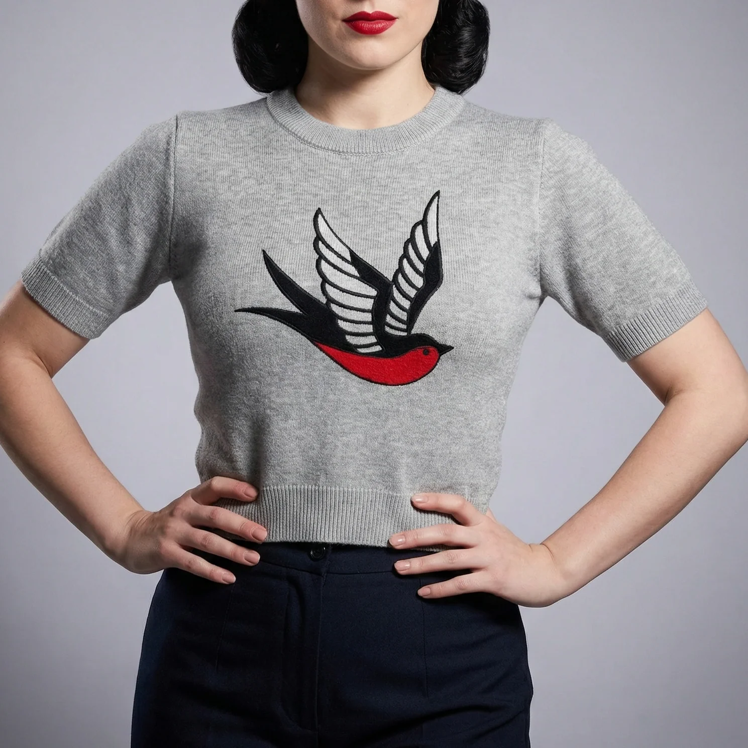 Traditional Sparrow Gray Sweater [Available in S-L] - Image 3