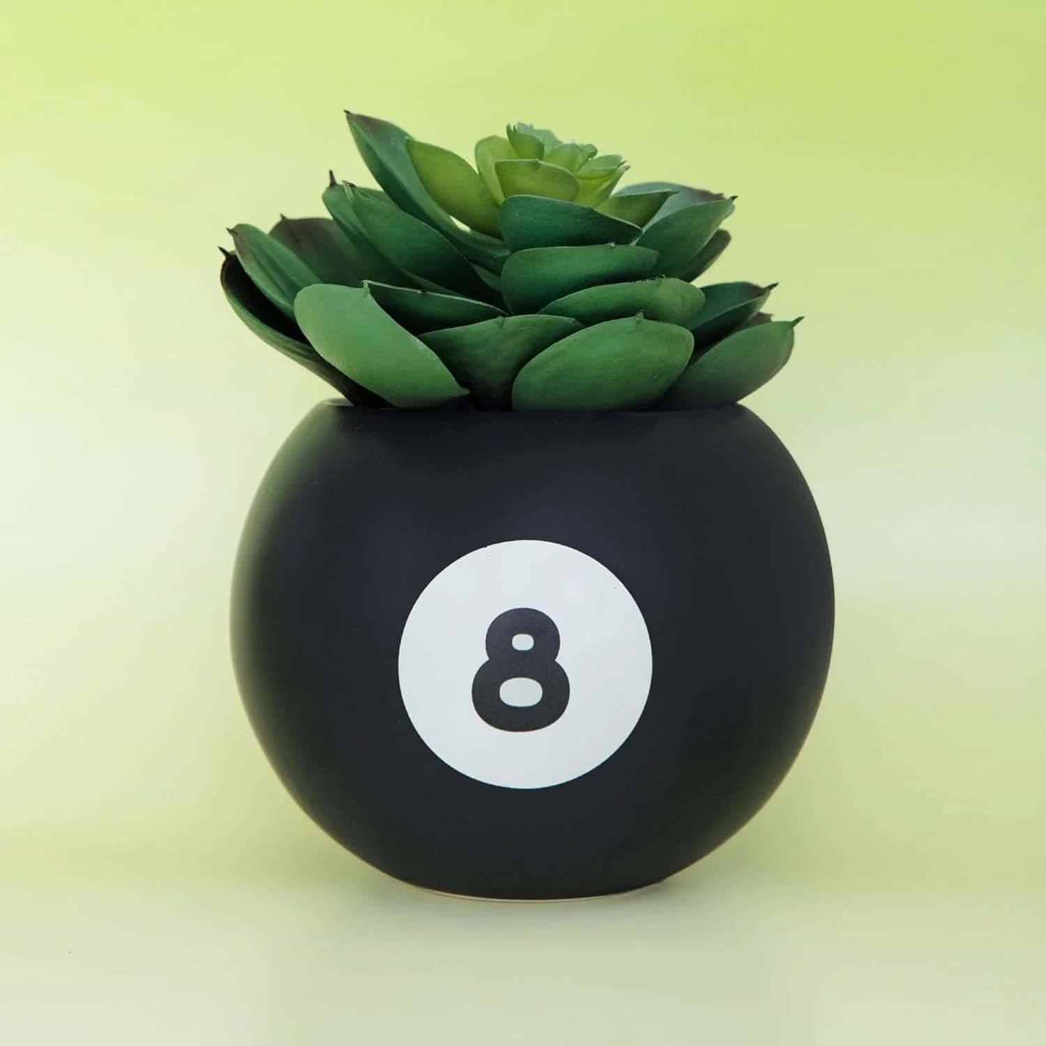 8-Ball Retro Ceramic Vase | Magic 8 Ball Pencil Cup
