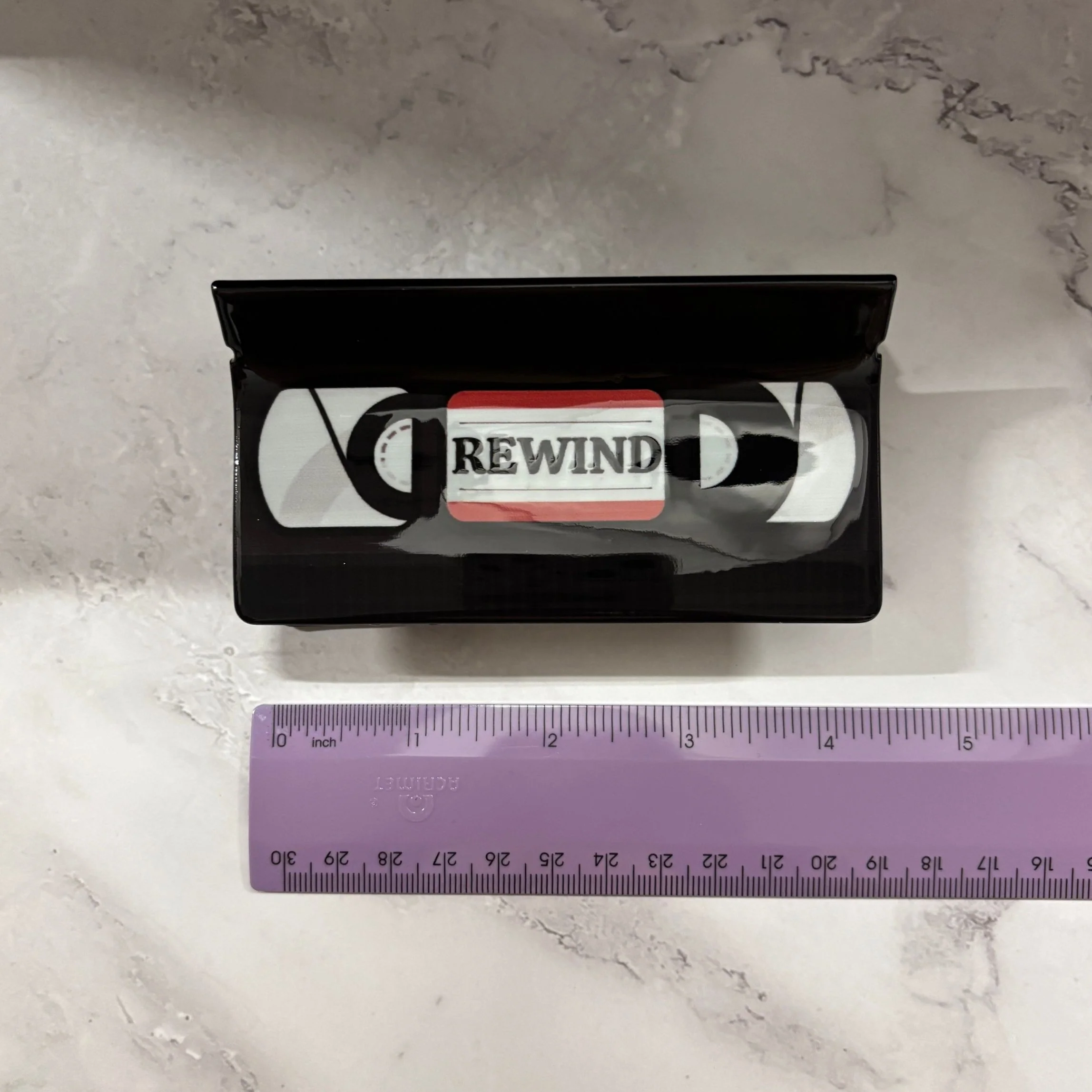 Velvet Claws Be Kind Please Rewind VHS Hair Claw - Image 13