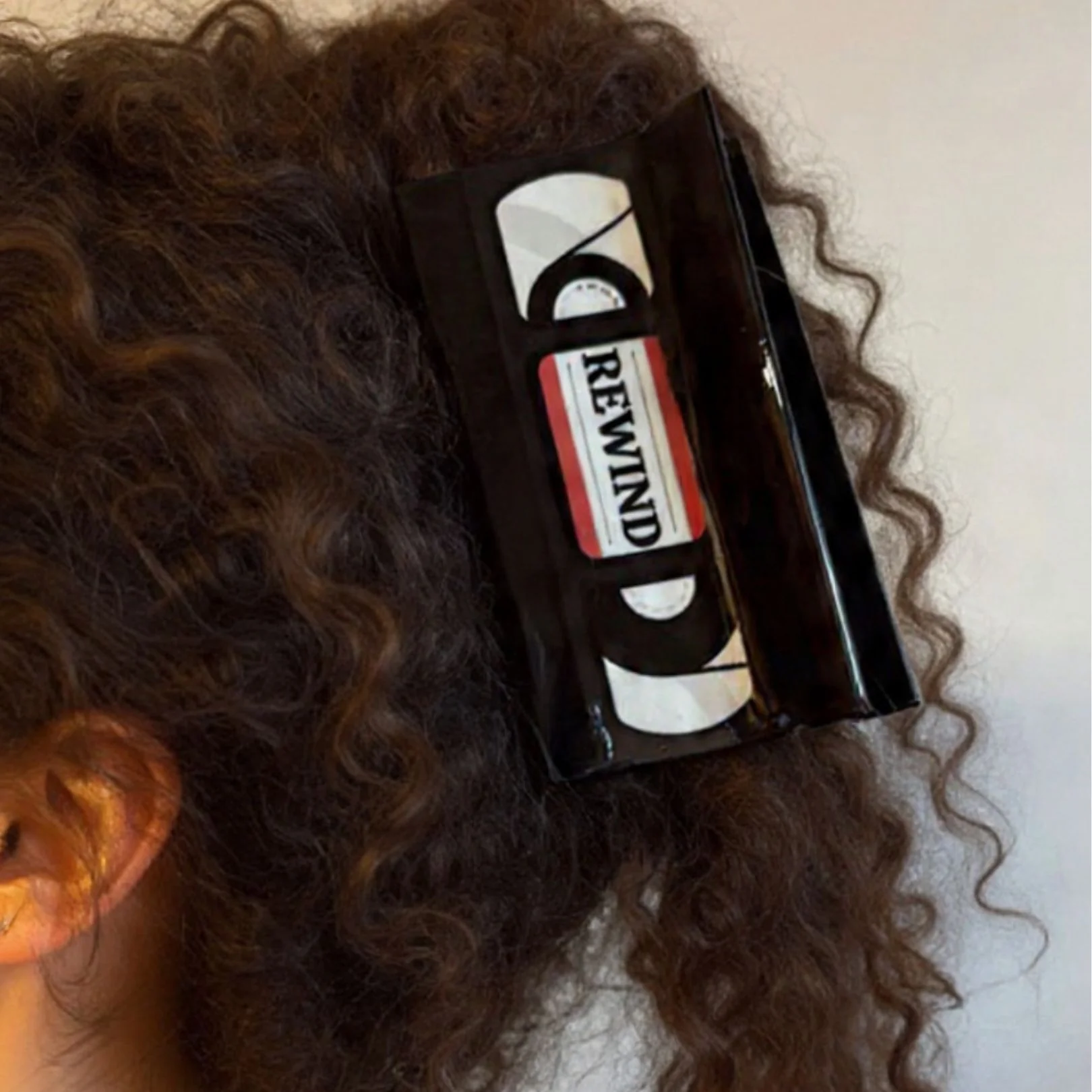 Velvet Claws Be Kind Please Rewind VHS Hair Claw - Image 2