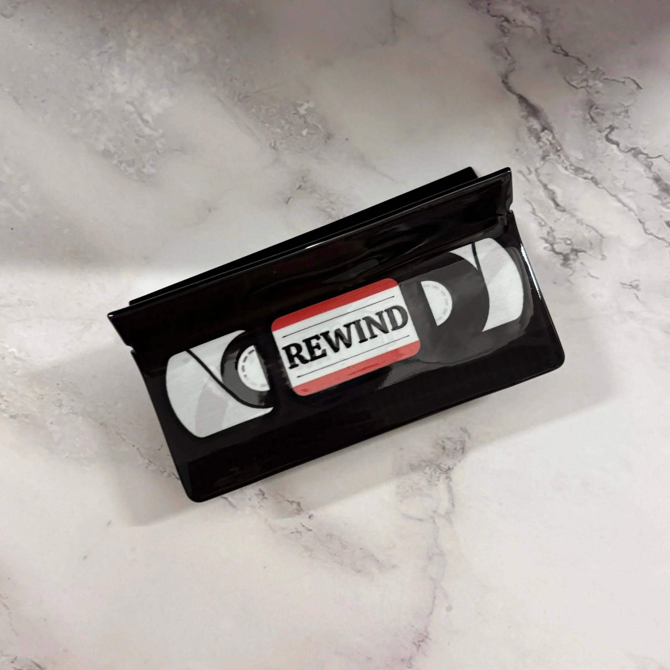 Velvet Claws Be Kind Please Rewind VHS Hair Claw - Image 3