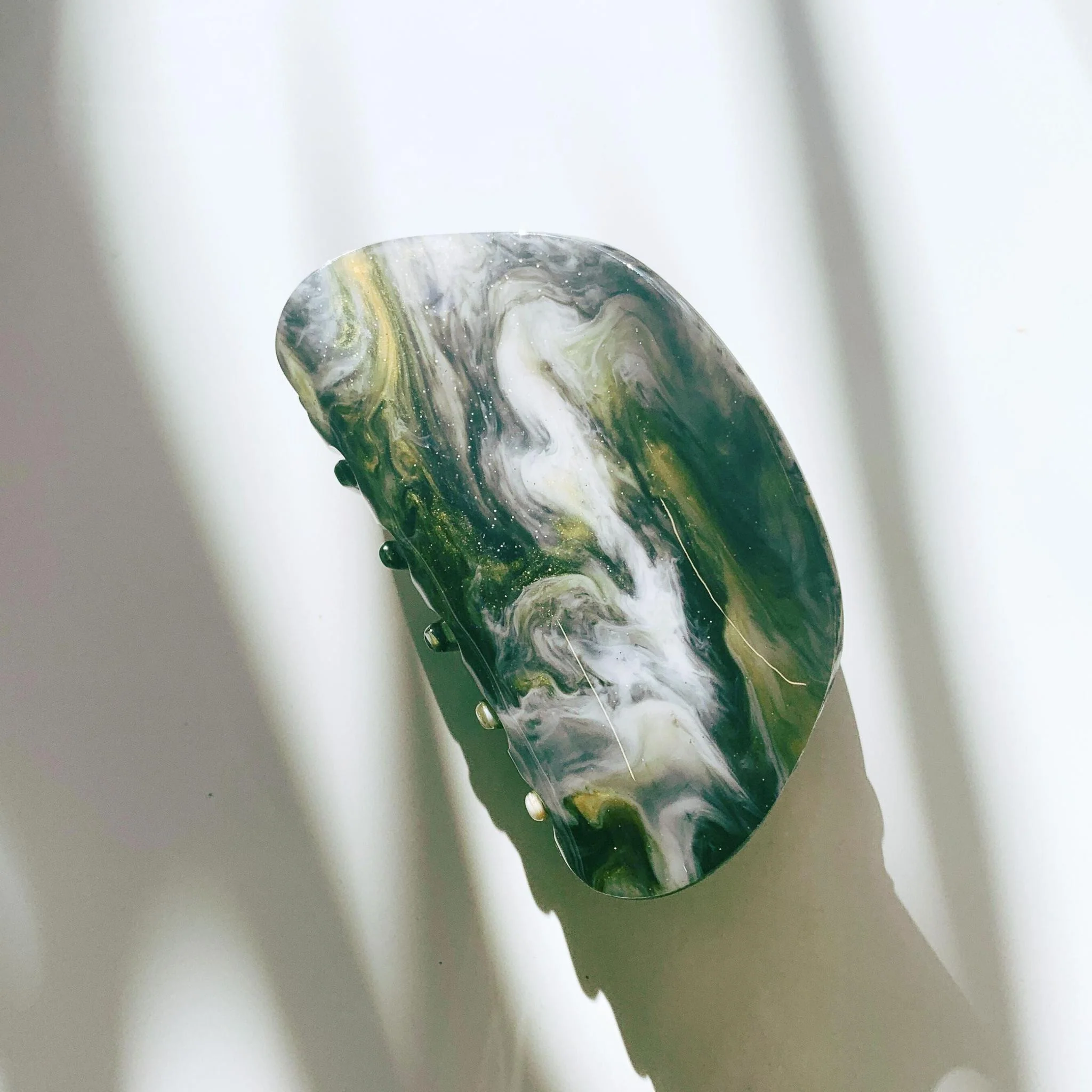 Velvet Claws Black Nebula Hair Clip - Image 2