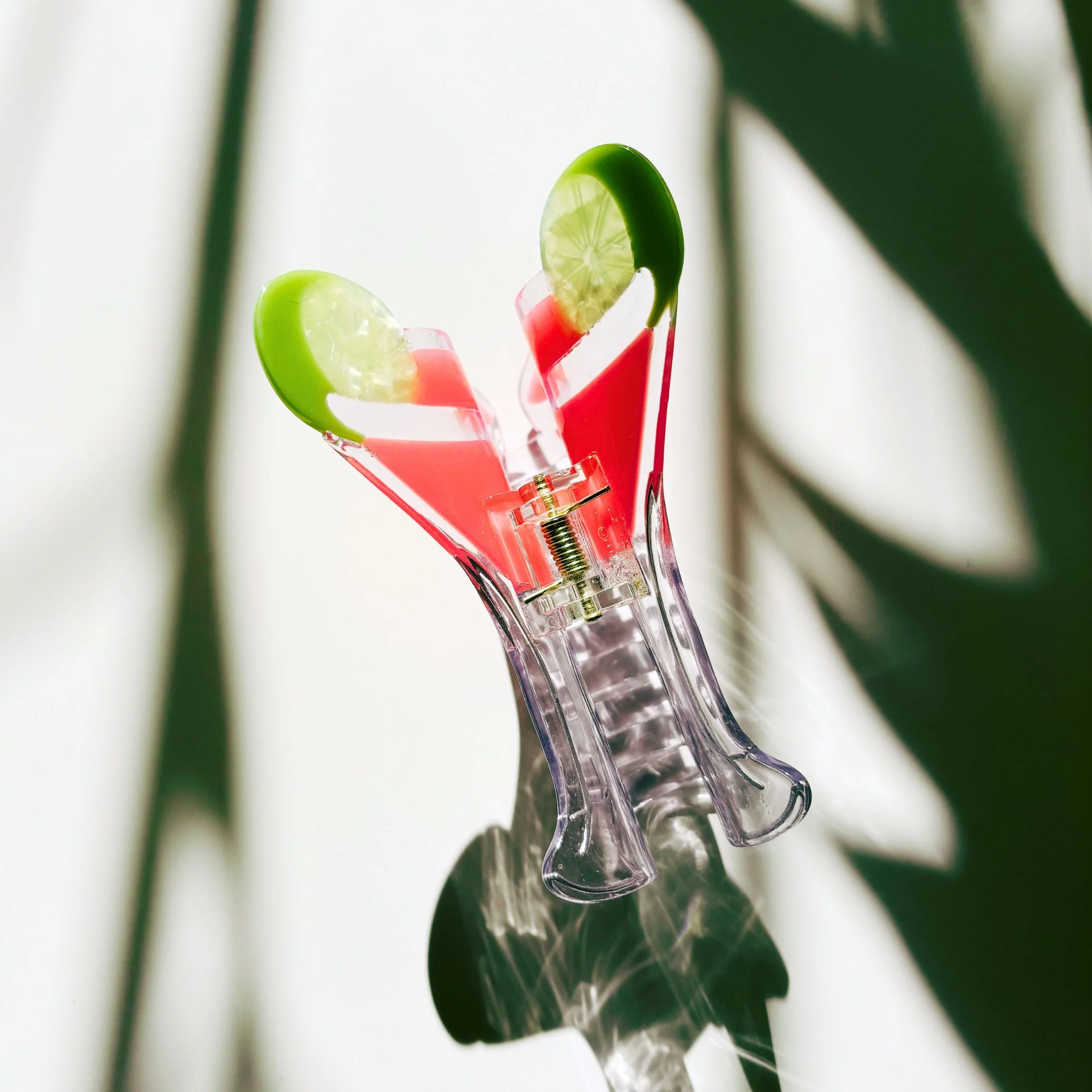 Velvet Claws Cosmo Pink Cocktail Hair Claw | Stemmed Glass Shaped Claw Clip - Image 8
