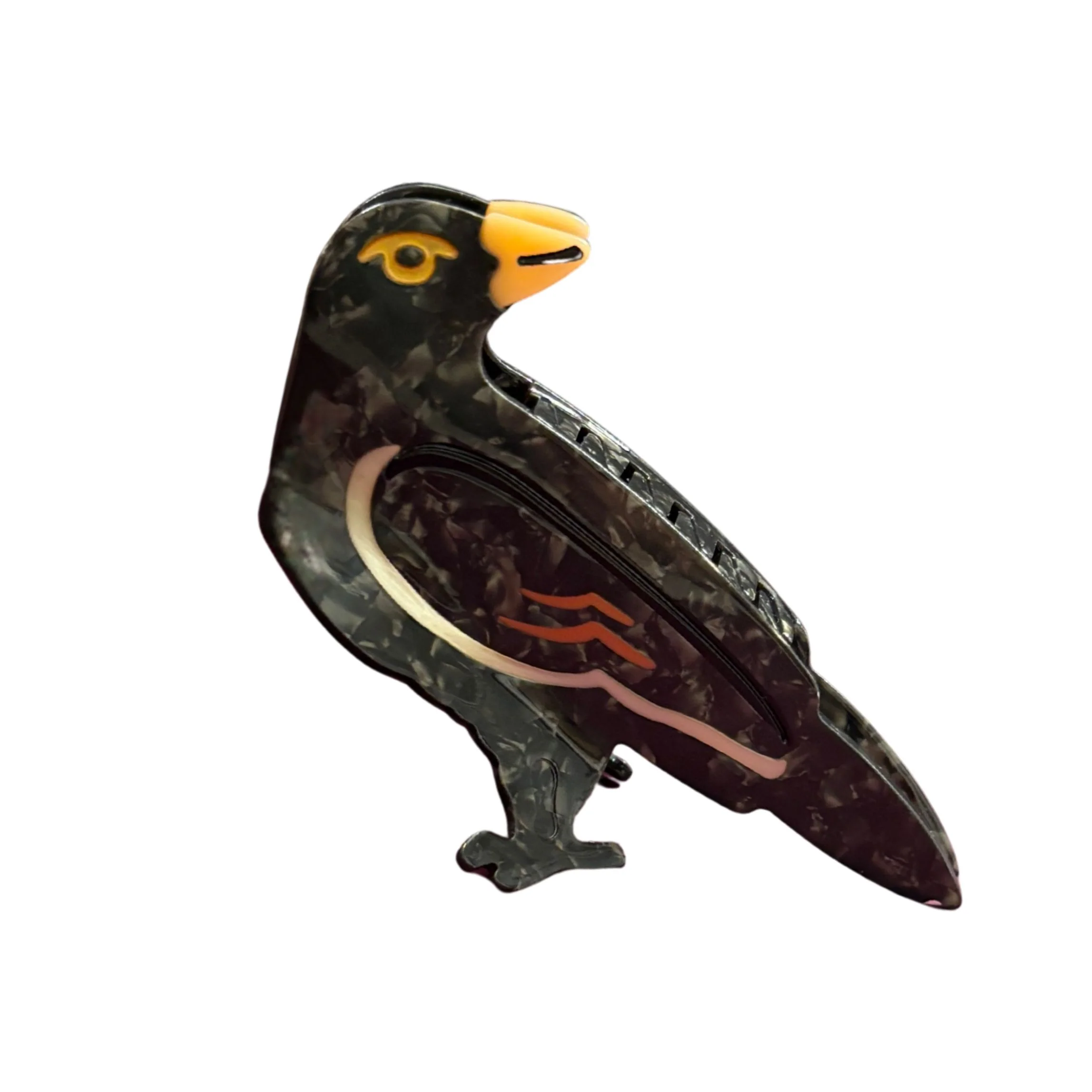 Velvet Claws Crow Bird Hair Claw - Image 11