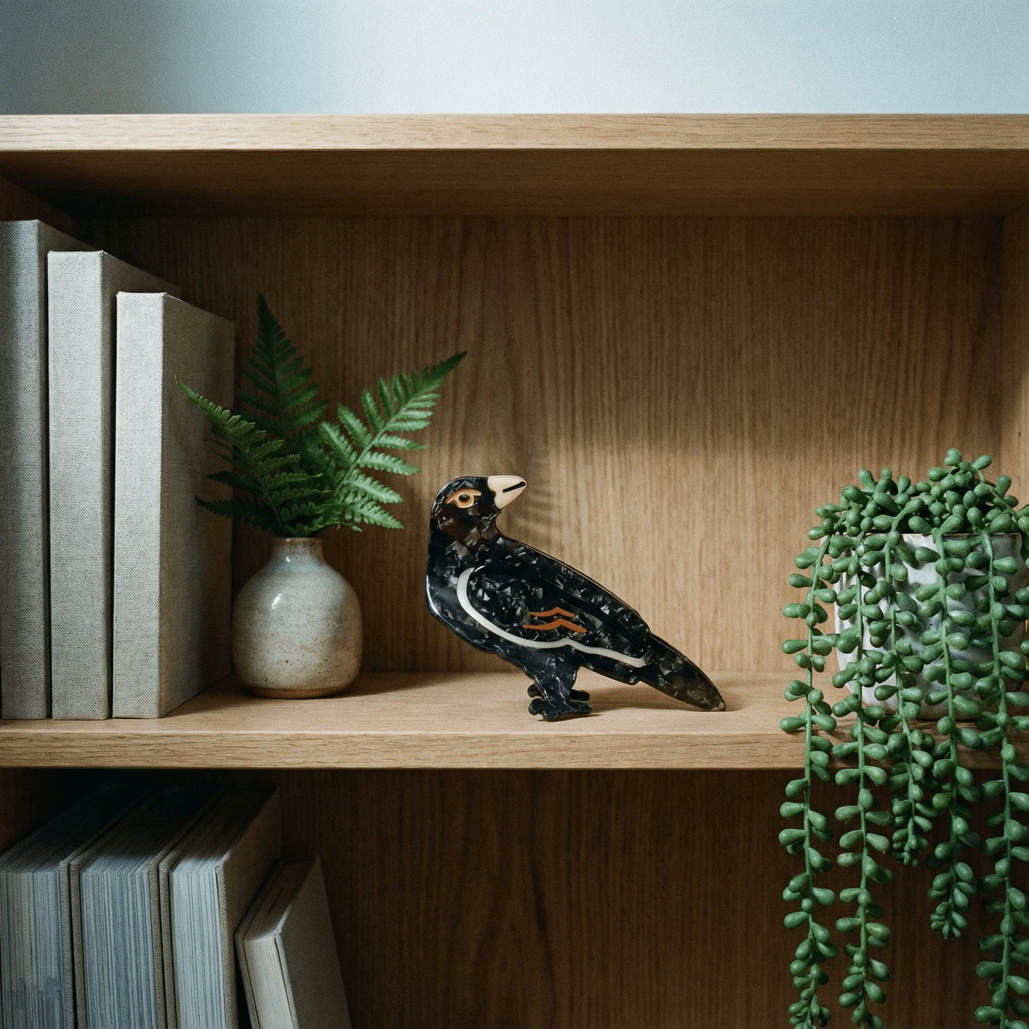 Velvet Claws Crow Bird Hair Claw - Image 14