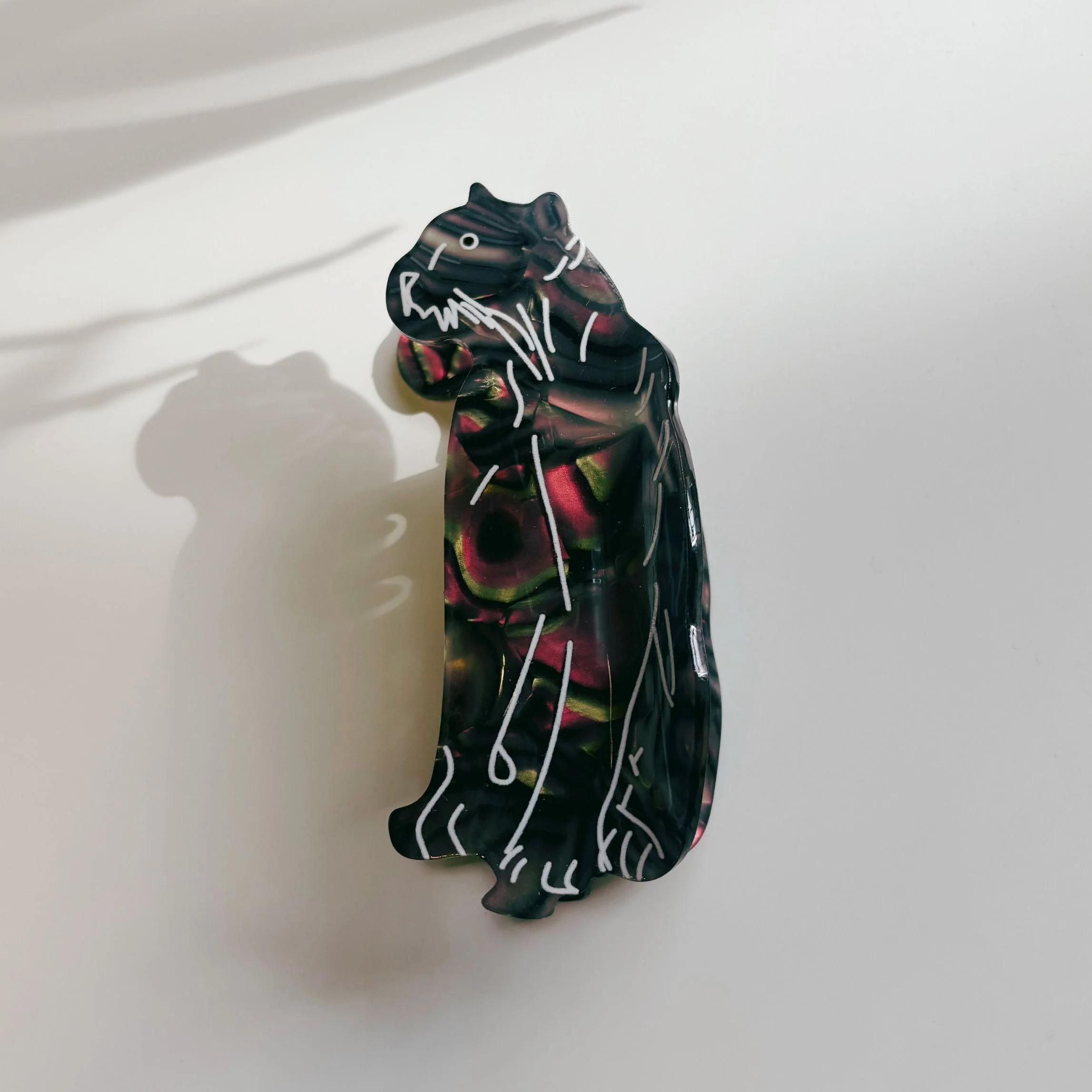 Velvet Claws Dark Panther Hair Clip - Image 3